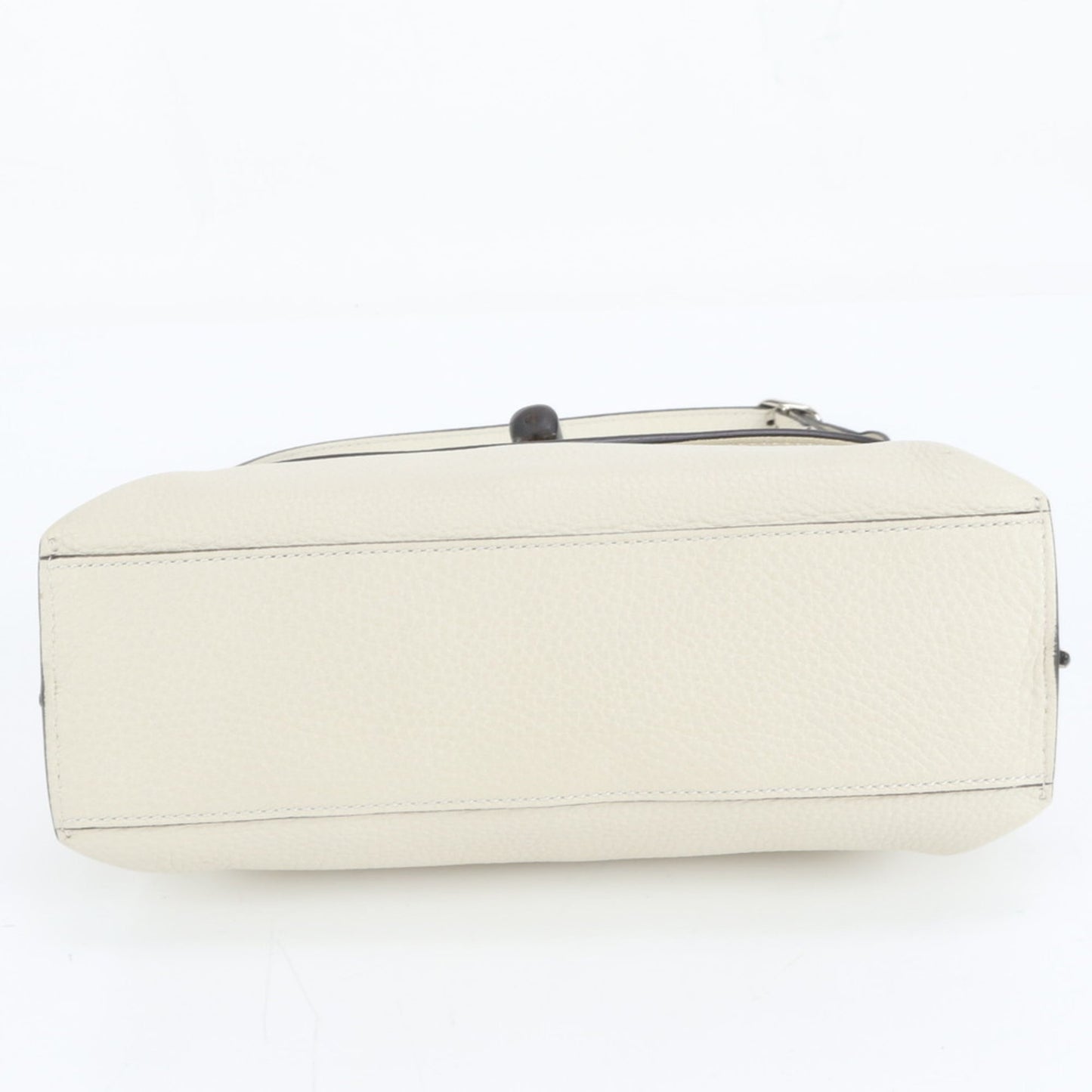 Gucci Ivory Leather Shoulder Bag