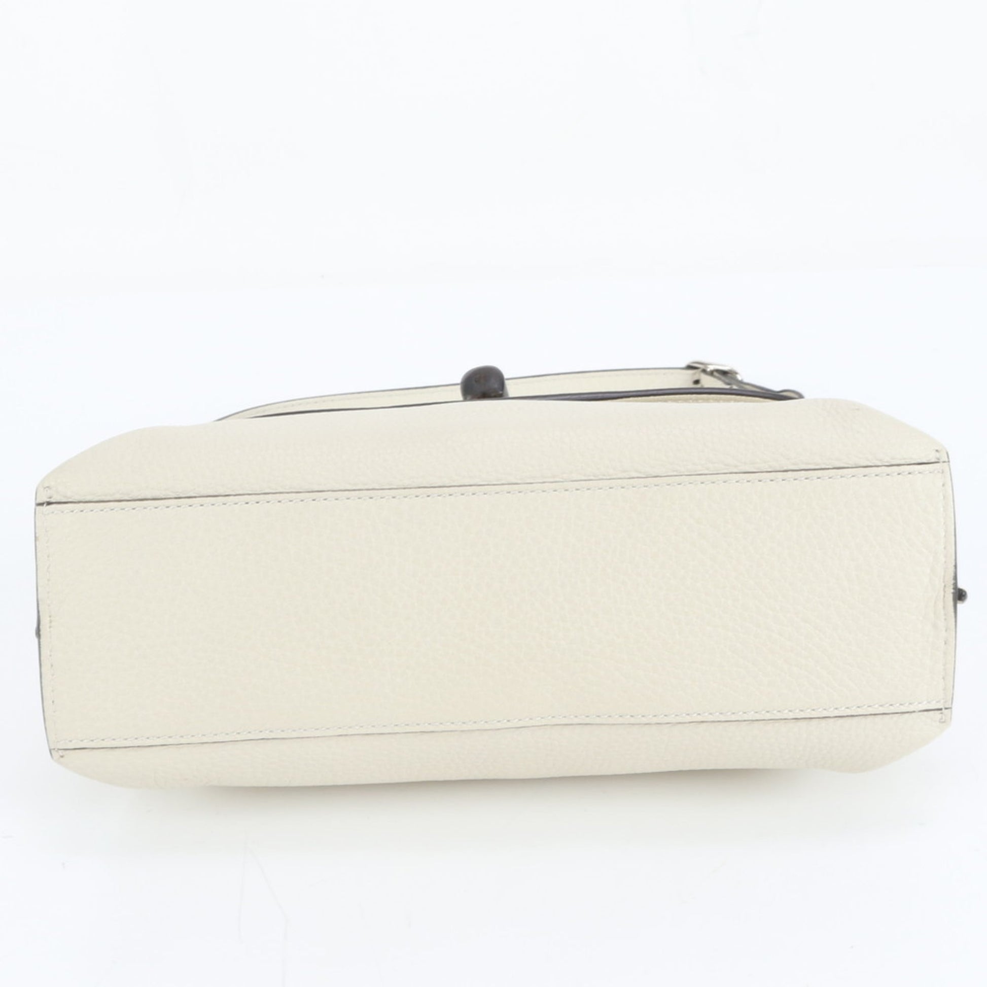 Gucci Ivory Leather Shoulder Bag