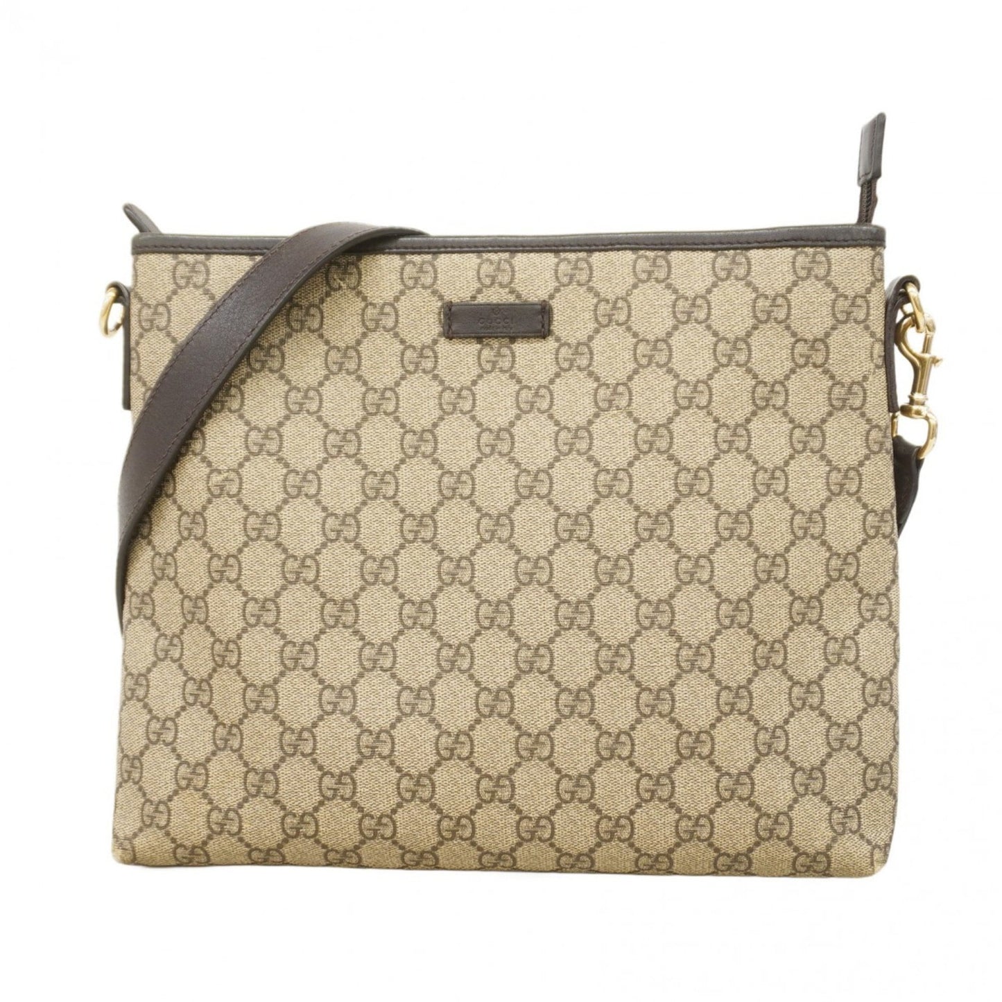Gucci Brown Pvc Shoulder Bag