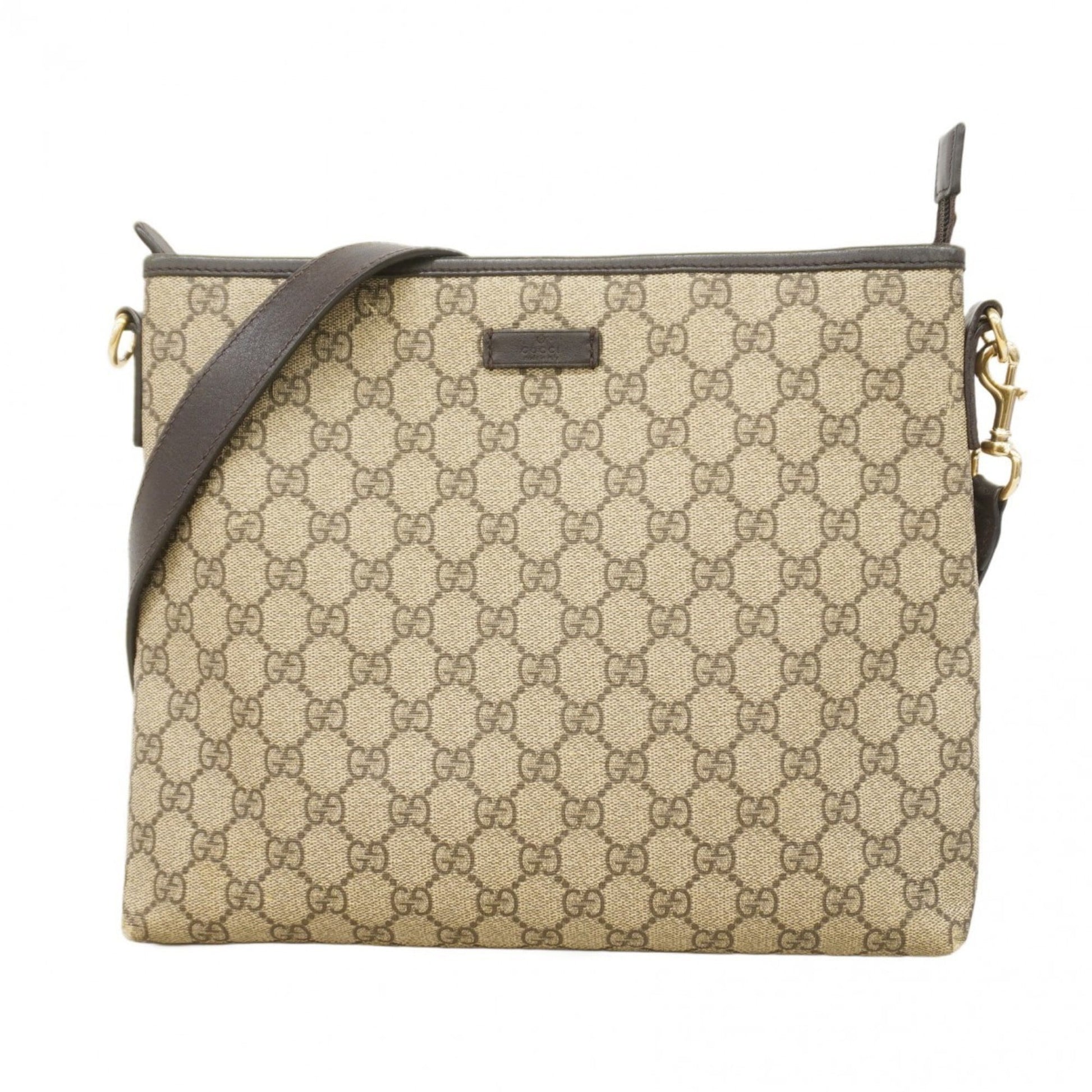 Gucci Brown Pvc Shoulder Bag