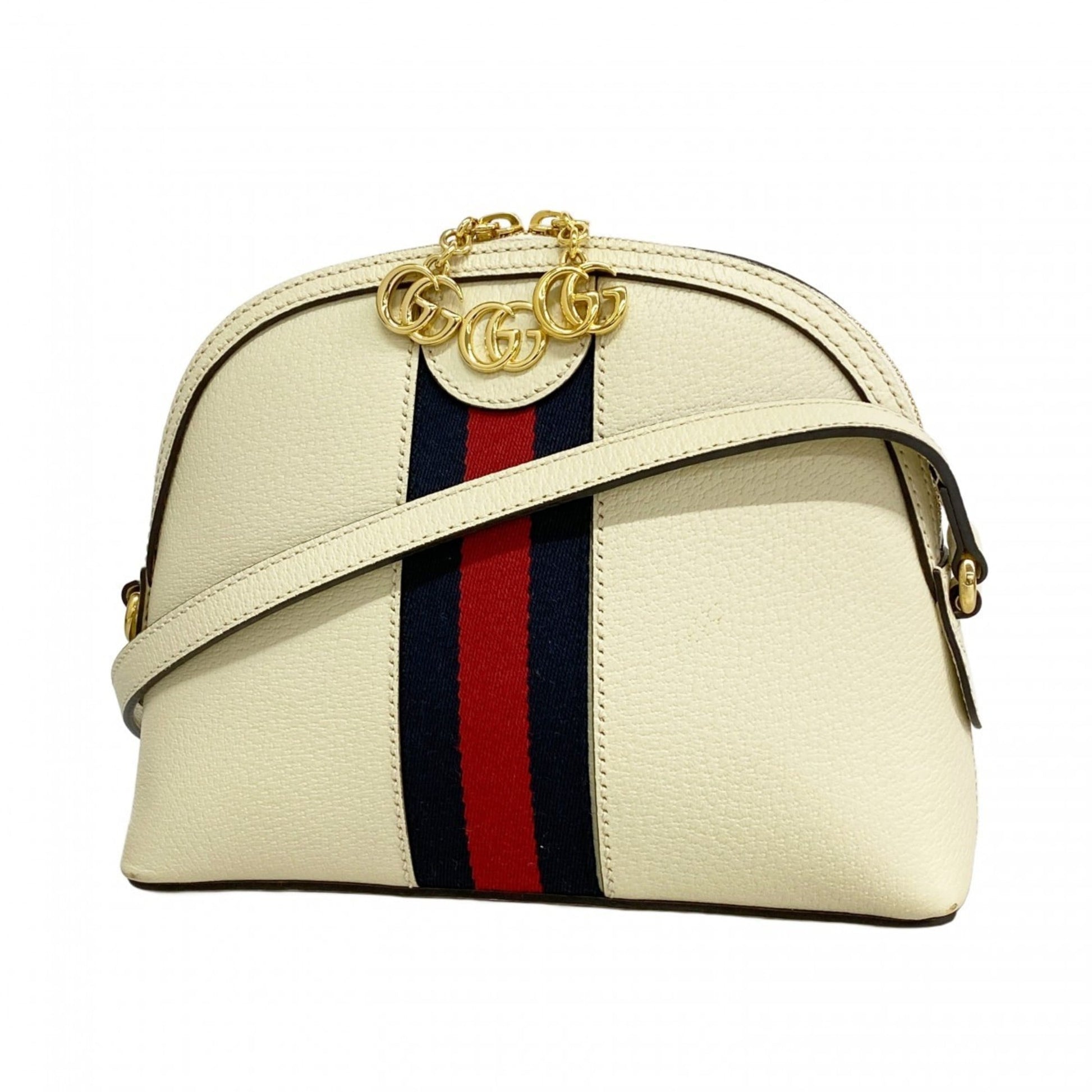Gucci Ivory Leather Shoulder Bag