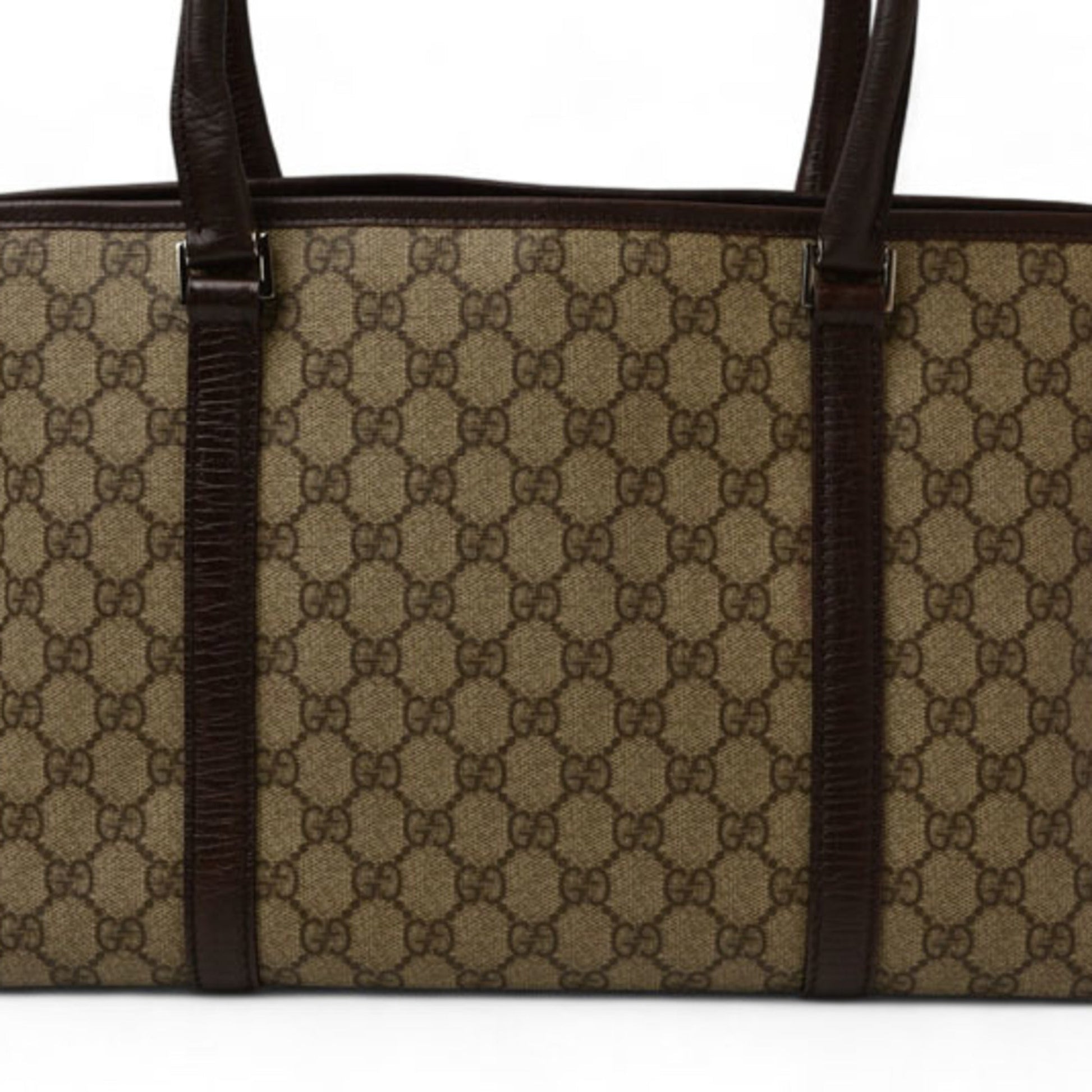Gucci Gg Plus Beige Brown Gg Plus Tote Bag