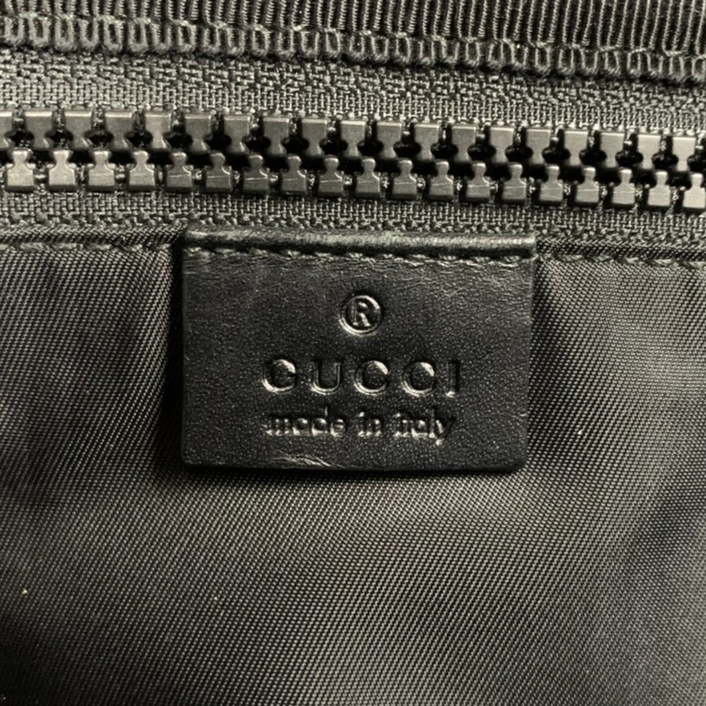 Gucci Black Nylon Backpack