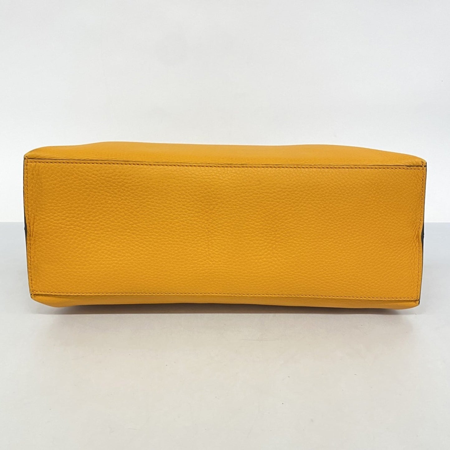 Gucci Orange Leather Handbag