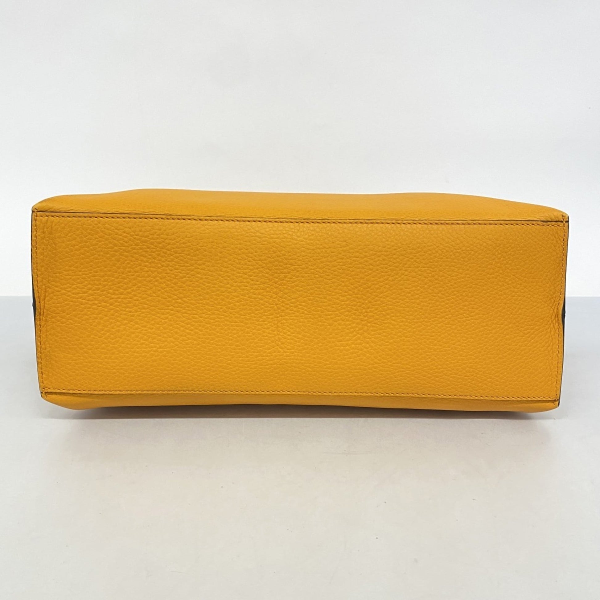 Gucci Orange Leather Handbag