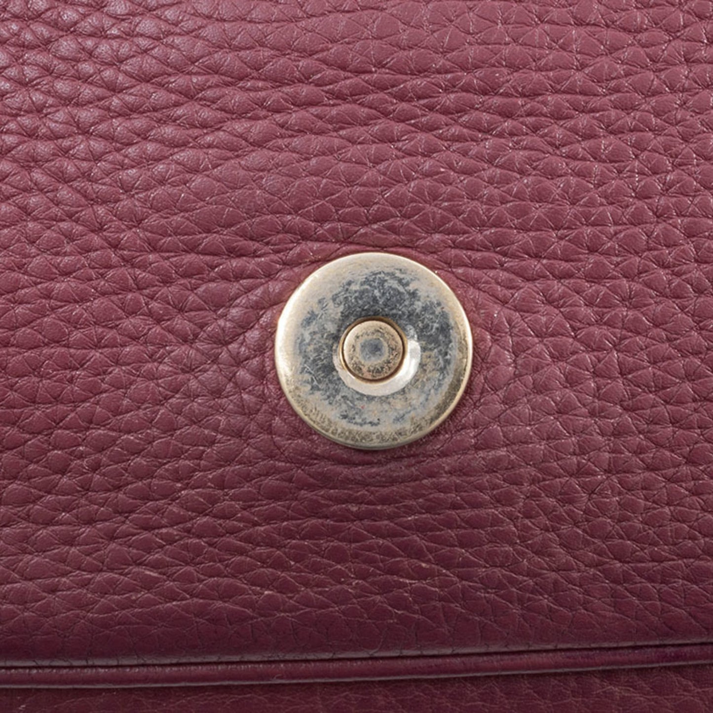 Gucci Purple Leather Shoulder Bag