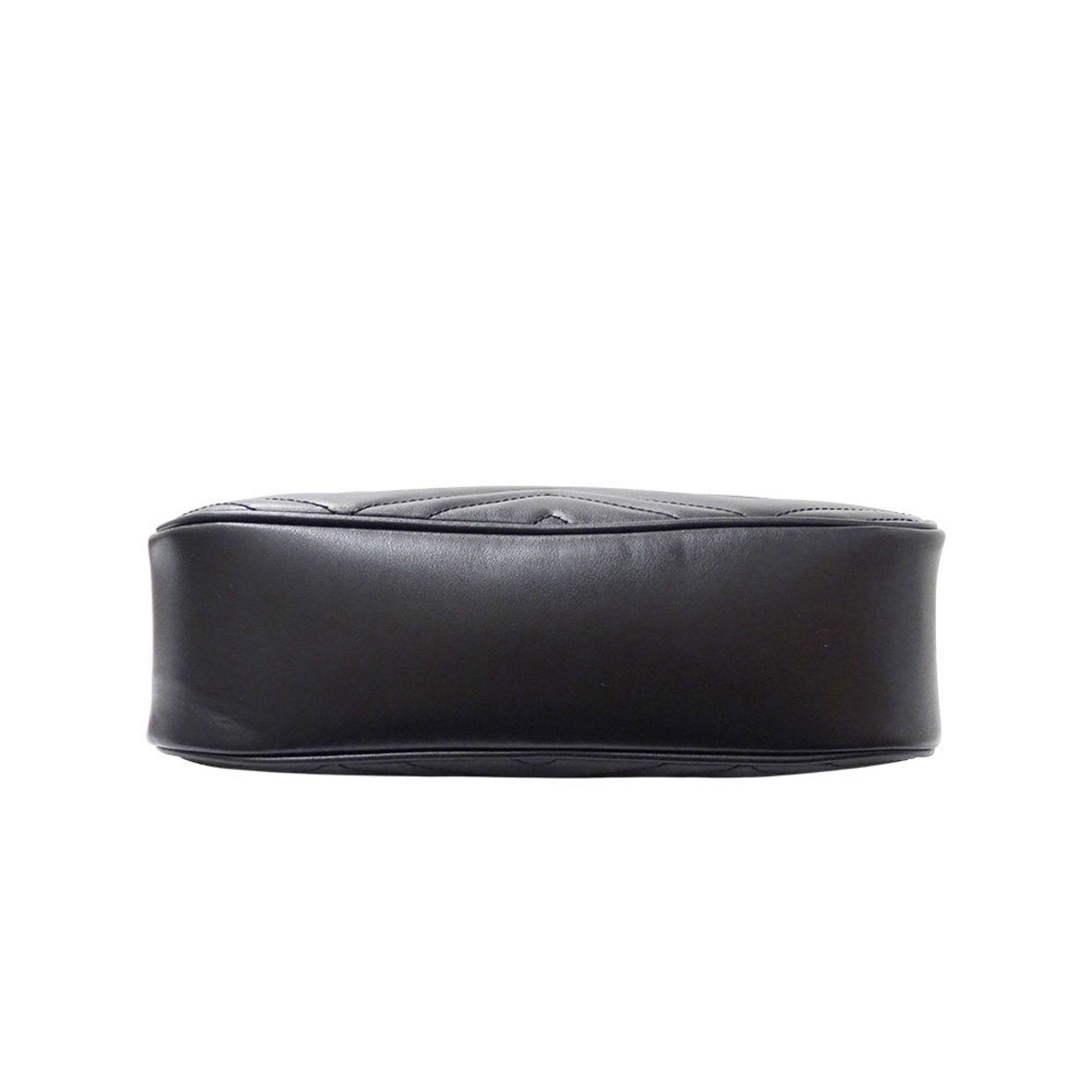 Gucci Black Leather Shoulder Bag