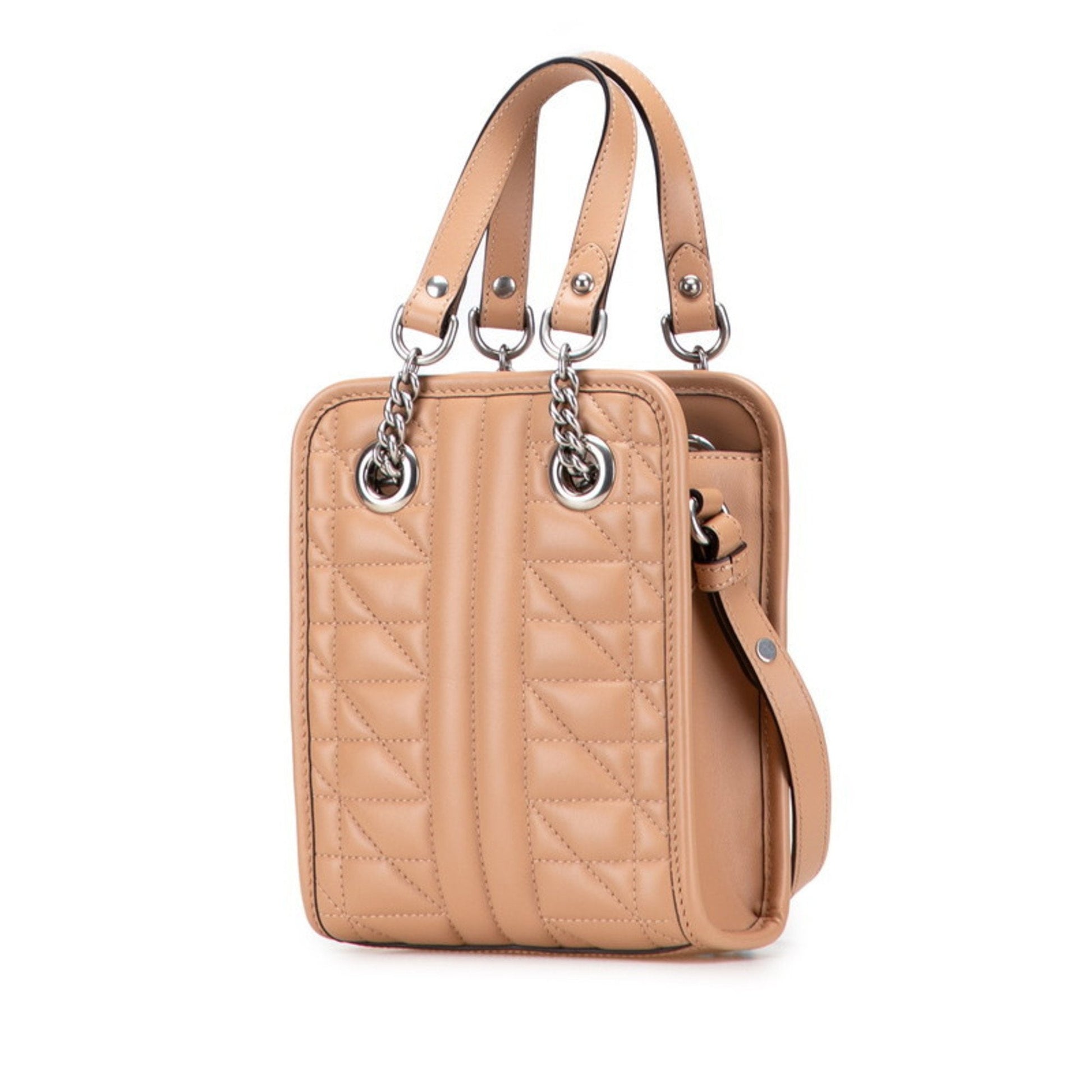 Gucci Beige Leather Handbag Shoulder Bag