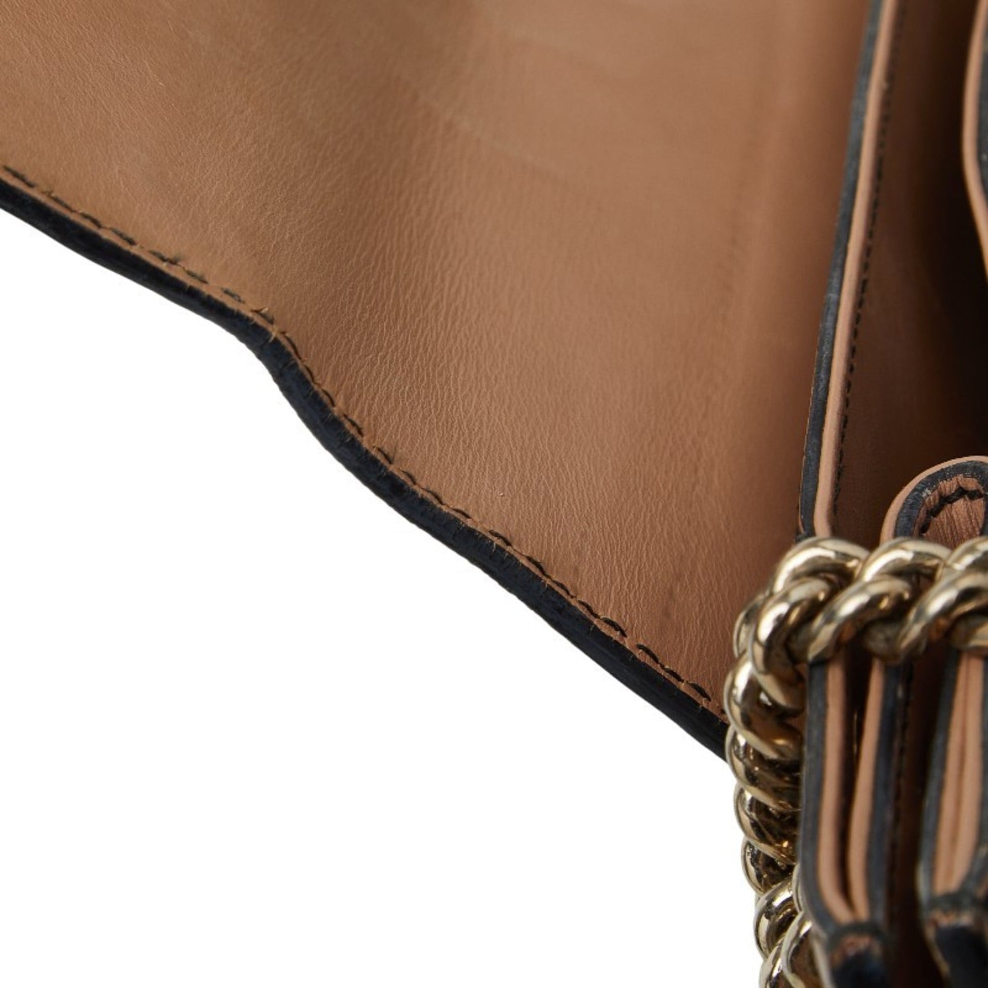 Gucci Gg Canvas Beige Pink Gg Canvas Leather Shoulder Bag