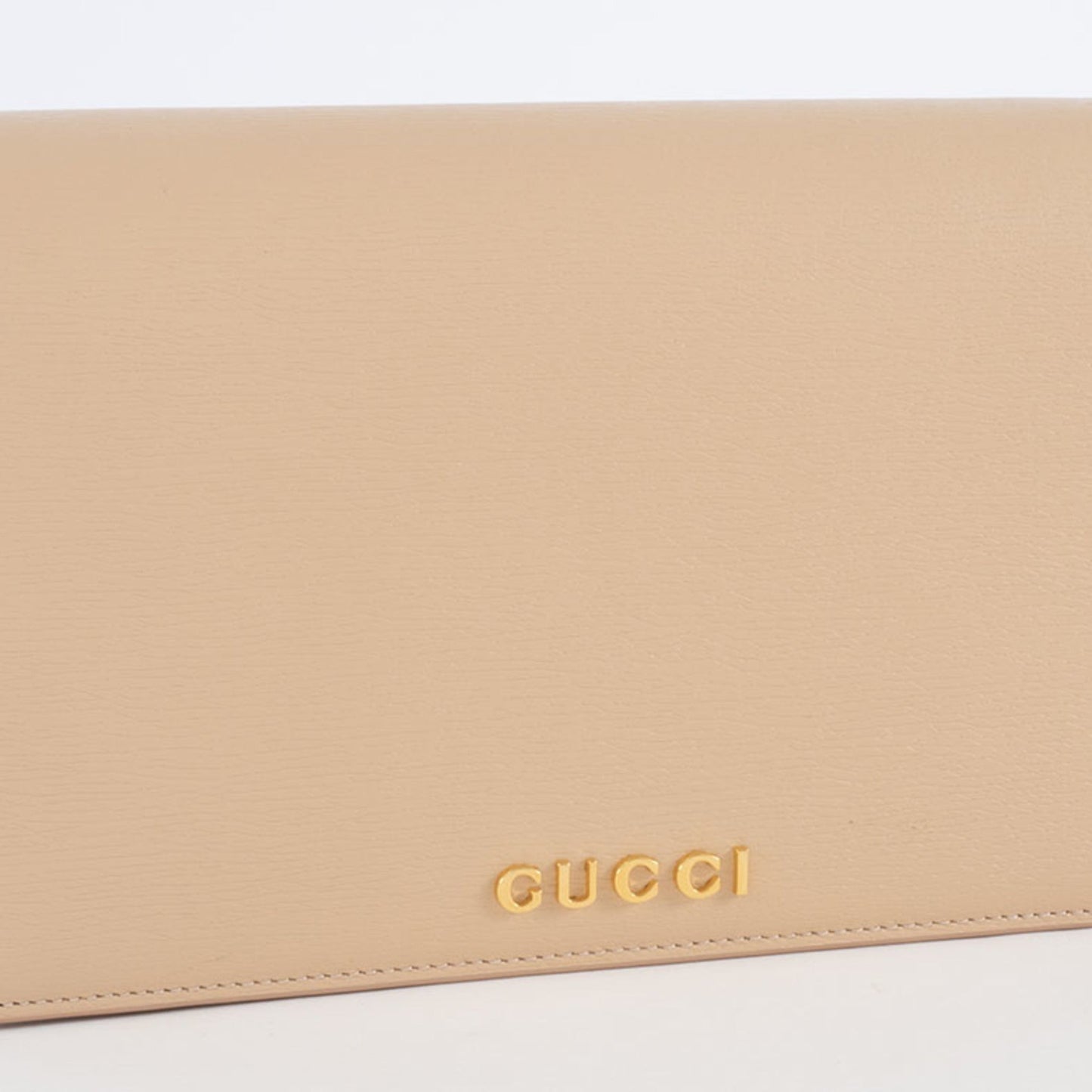 Gucci Pale Orange Leather Shoulder Bag