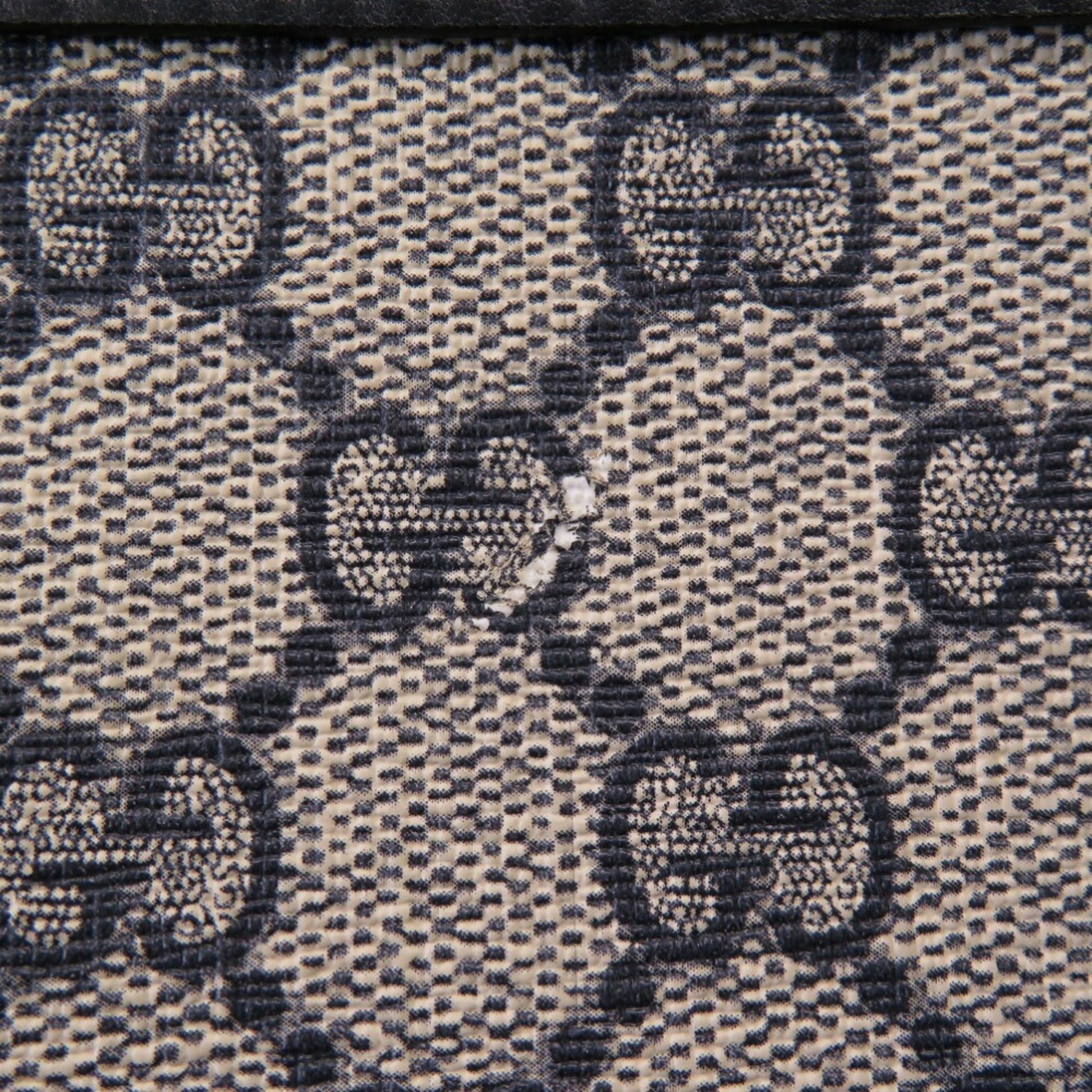 Gucci Beige Navy Gg Supreme Shoulder Bag