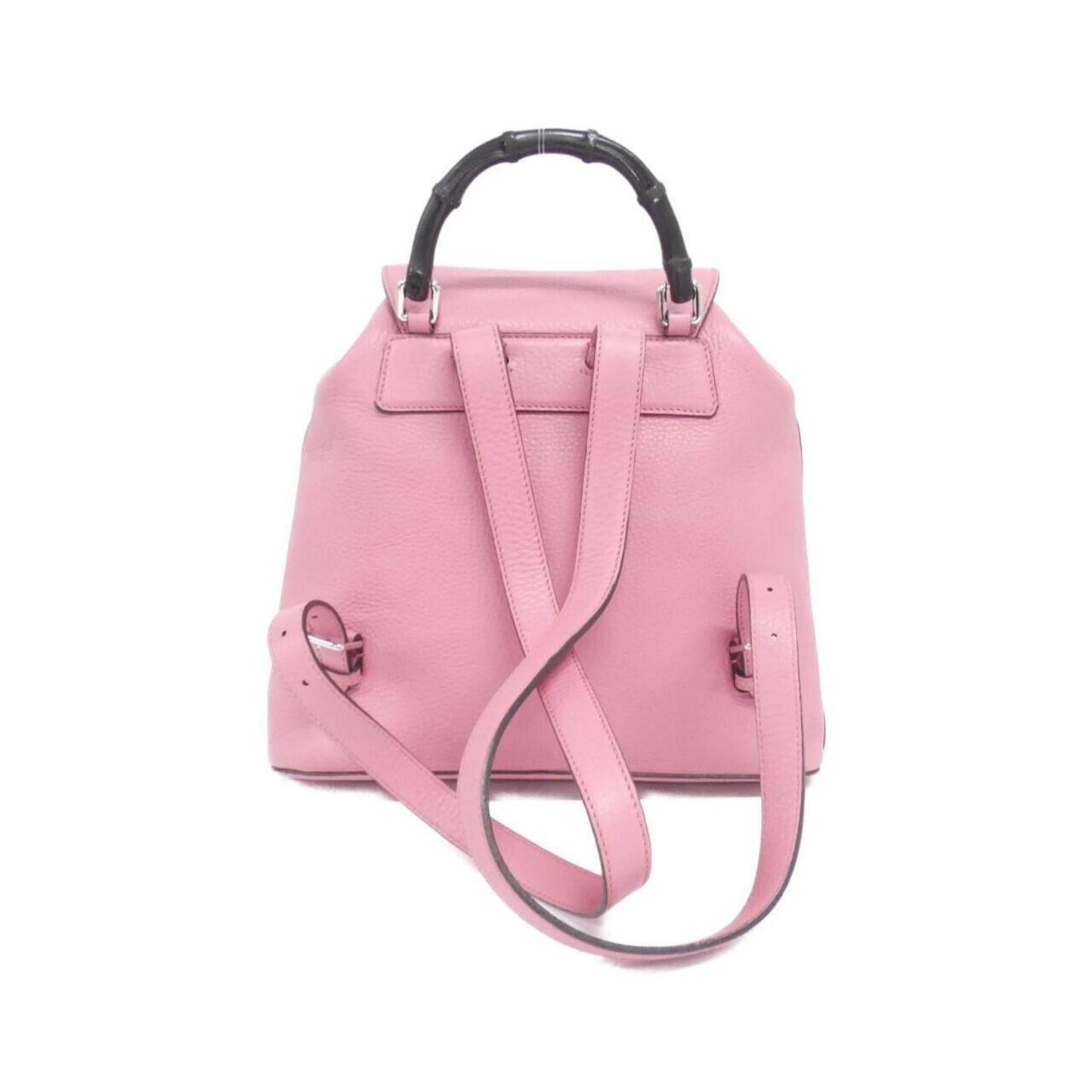 Gucci Silver Leather Backpack