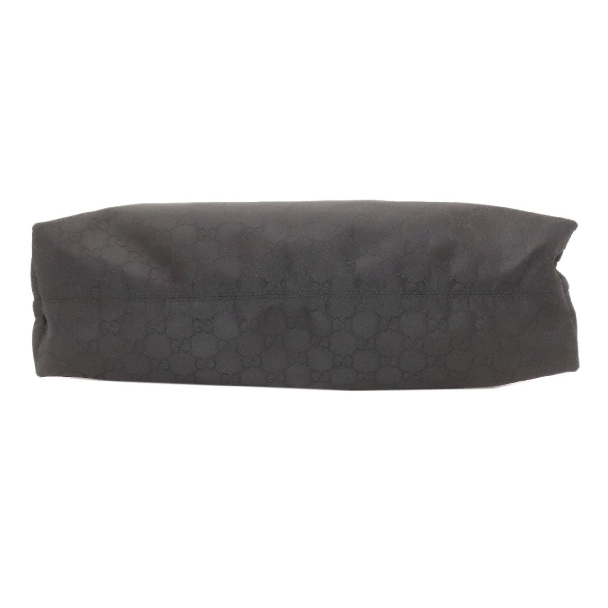Gucci Black Nylon Canvas Tote Bag