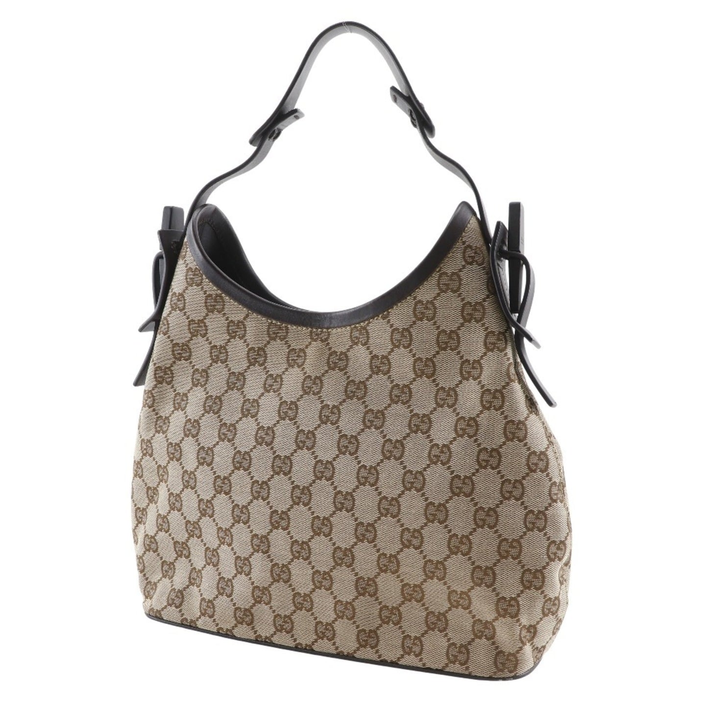 Gucci Brown Gg Canvas Shoulder Bag