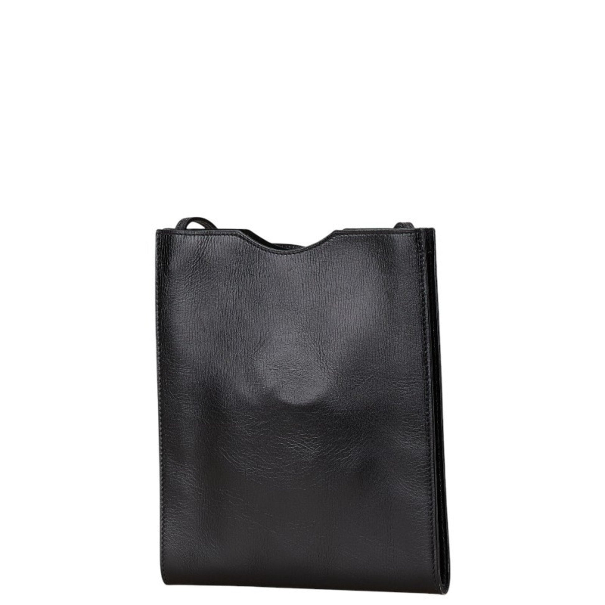 Hermes Box Calf Shoulder Bag Leather