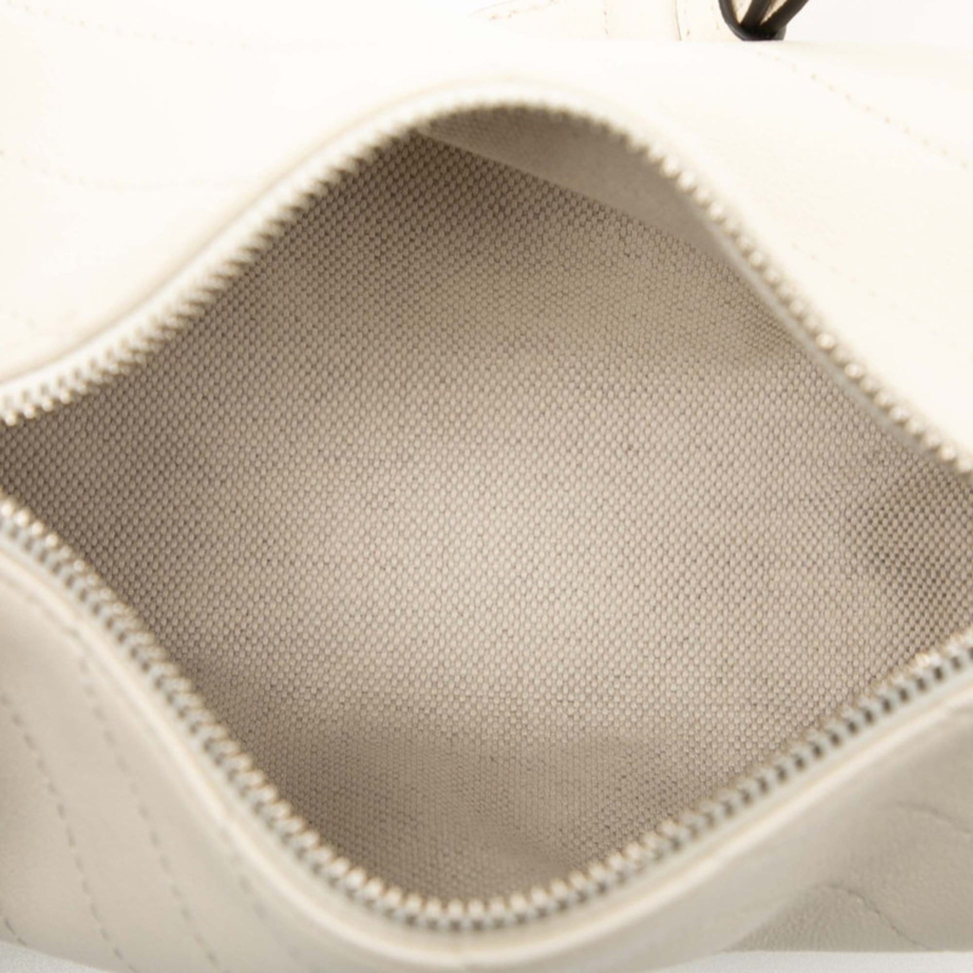 Gucci Ivory White Leather Shoulder Bag