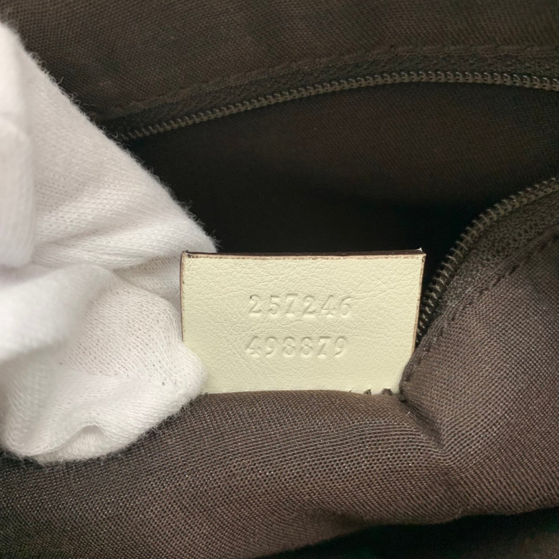 Gucci Blue Denim Shoulder Bag