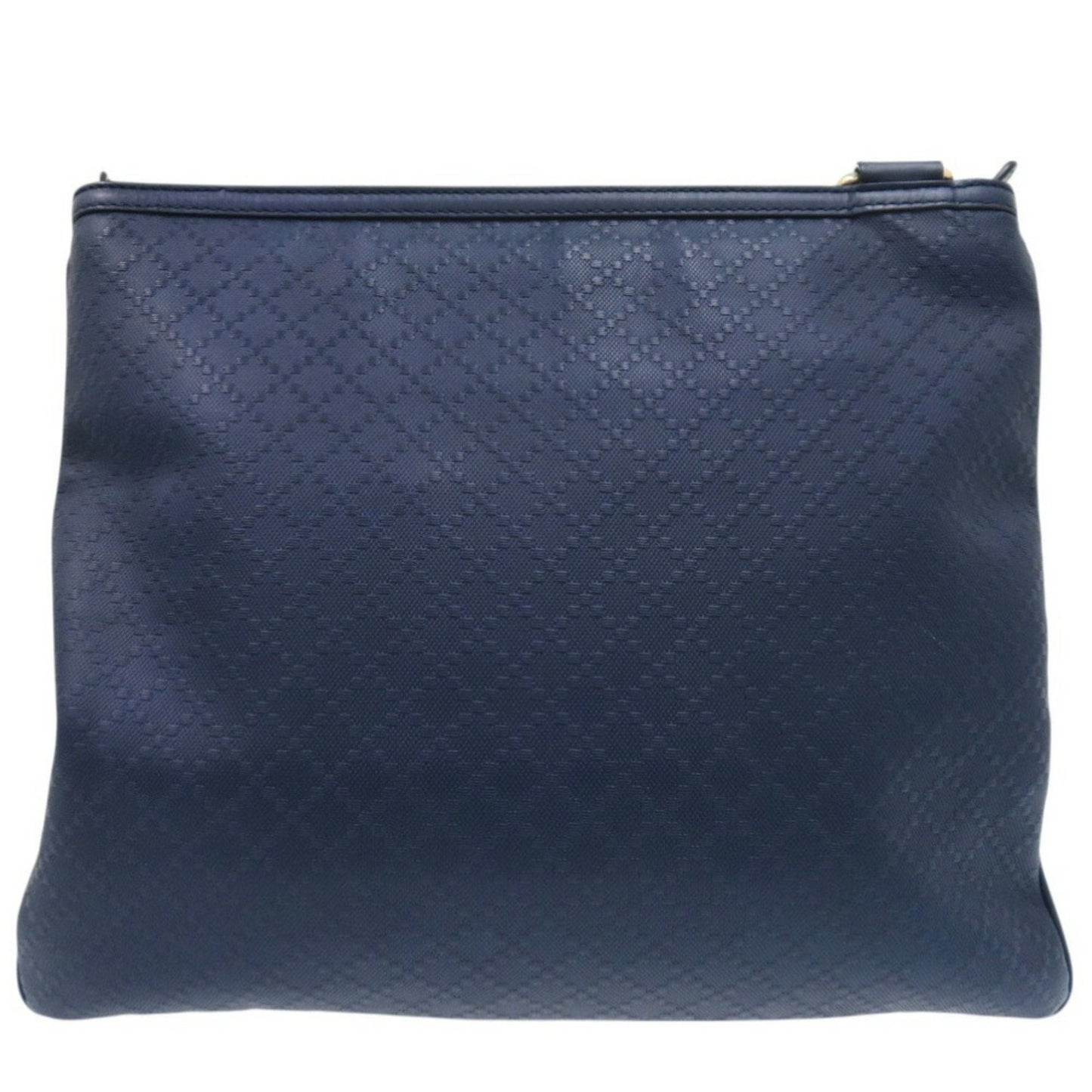 Gucci Navy Leather Shoulder Bag