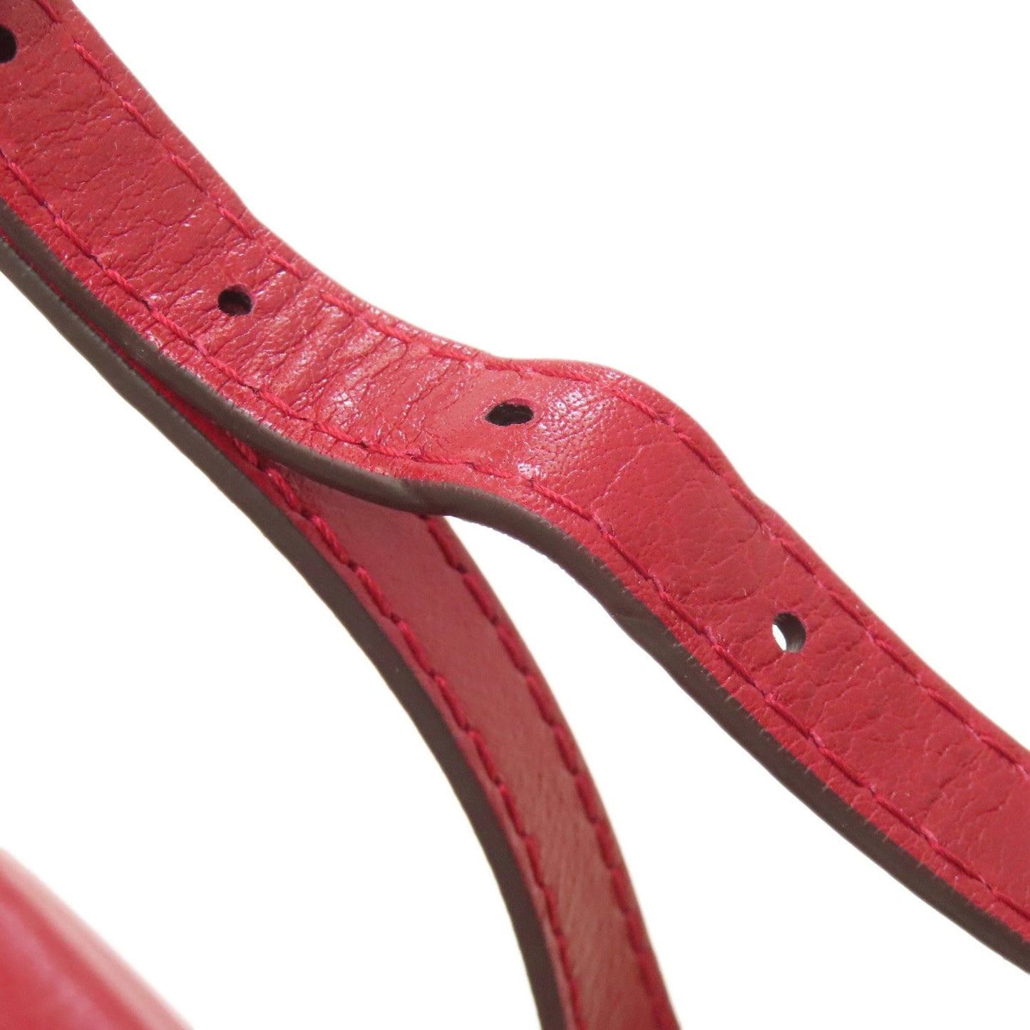 Gucci Red Color Leather Shoulder Bag