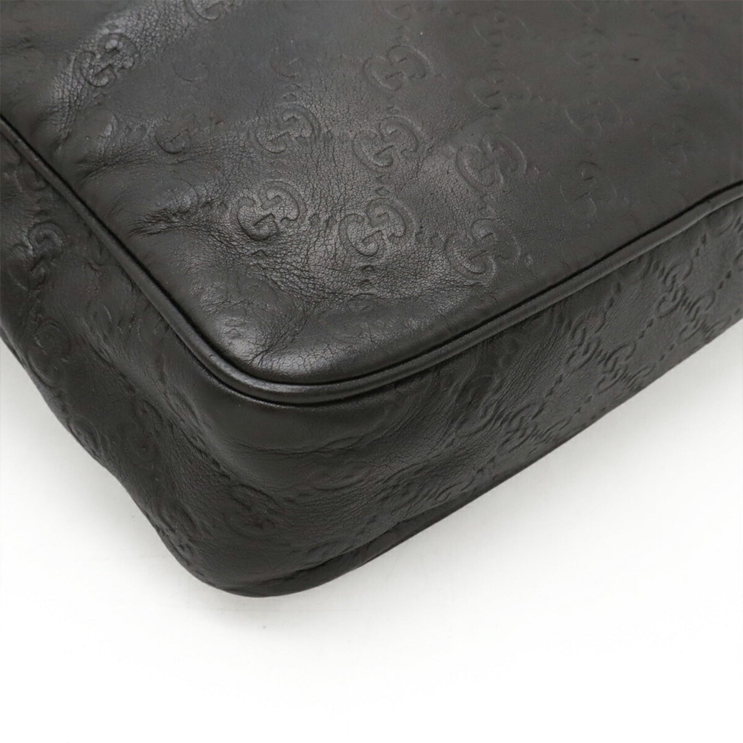 Gucci Black Leather Shoulder Bag