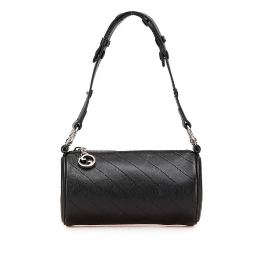 Gucci Black Leather Shoulder Bag