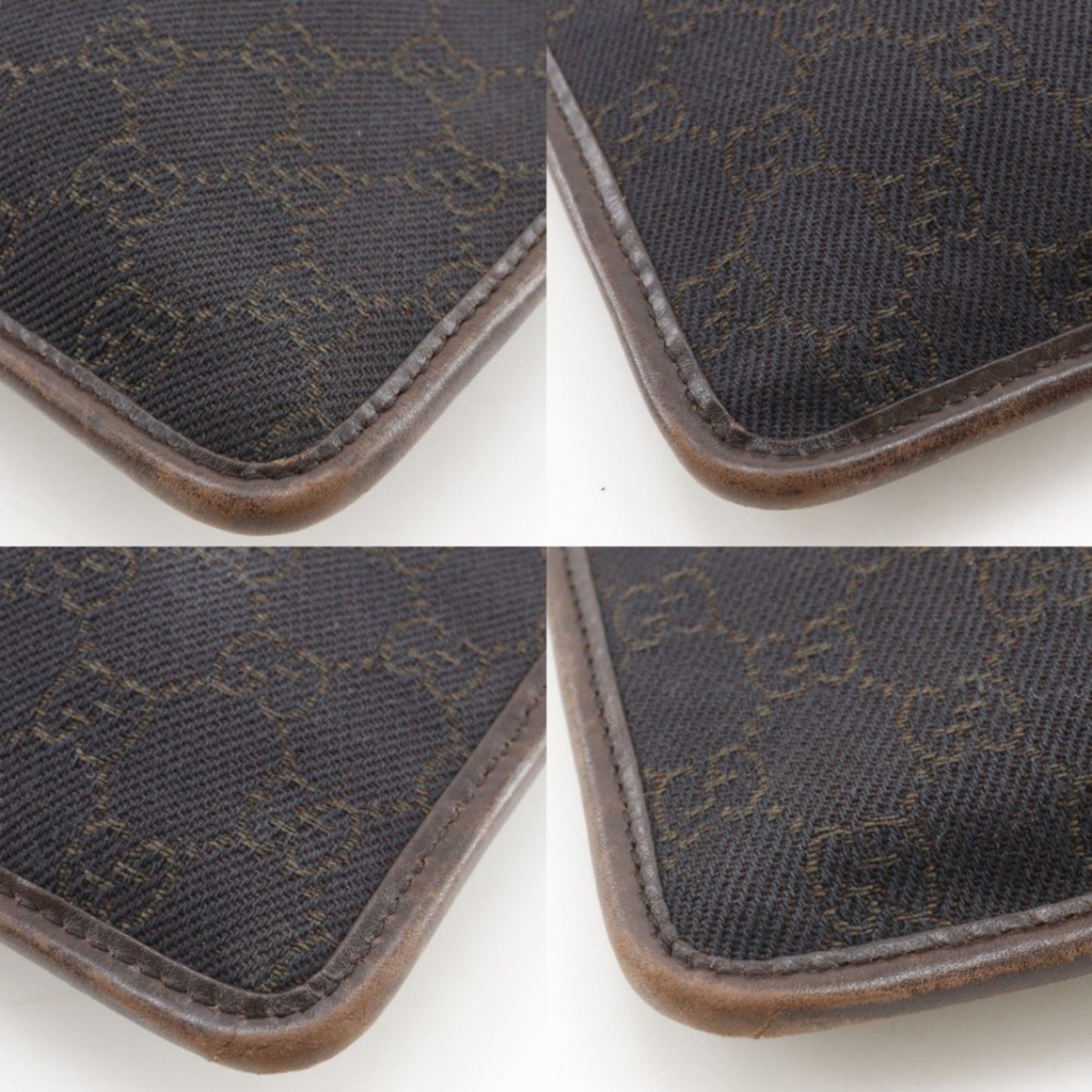 Gucci Brown Gg Canvas Shoulder Bag