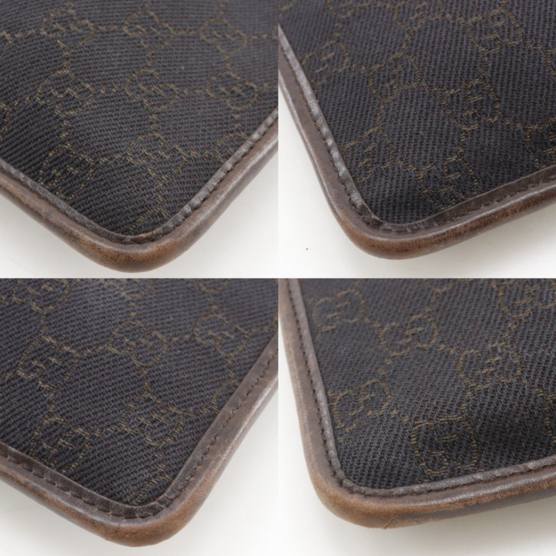 Gucci Brown Gg Canvas Shoulder Bag