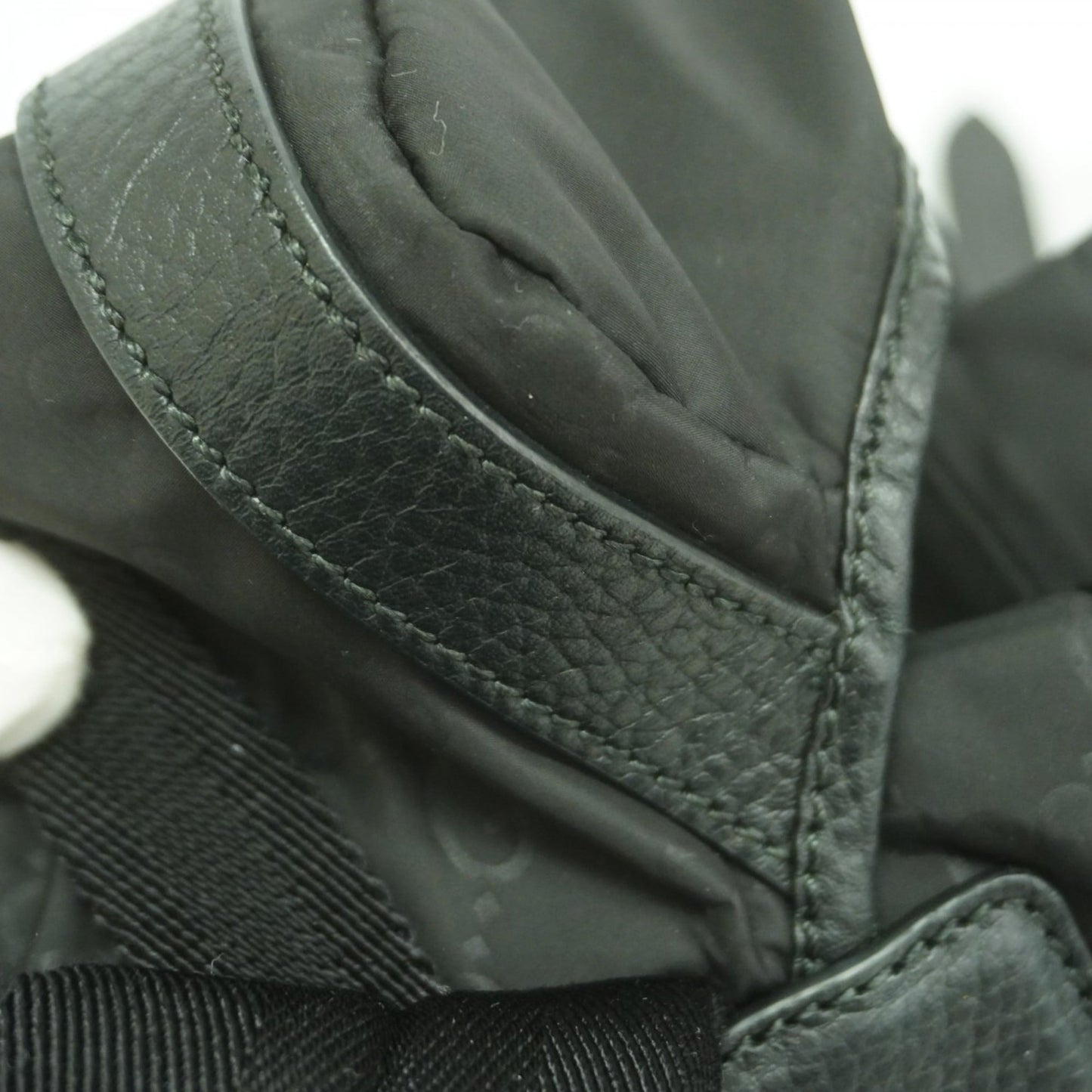 Gucci Black Nylon Backpack