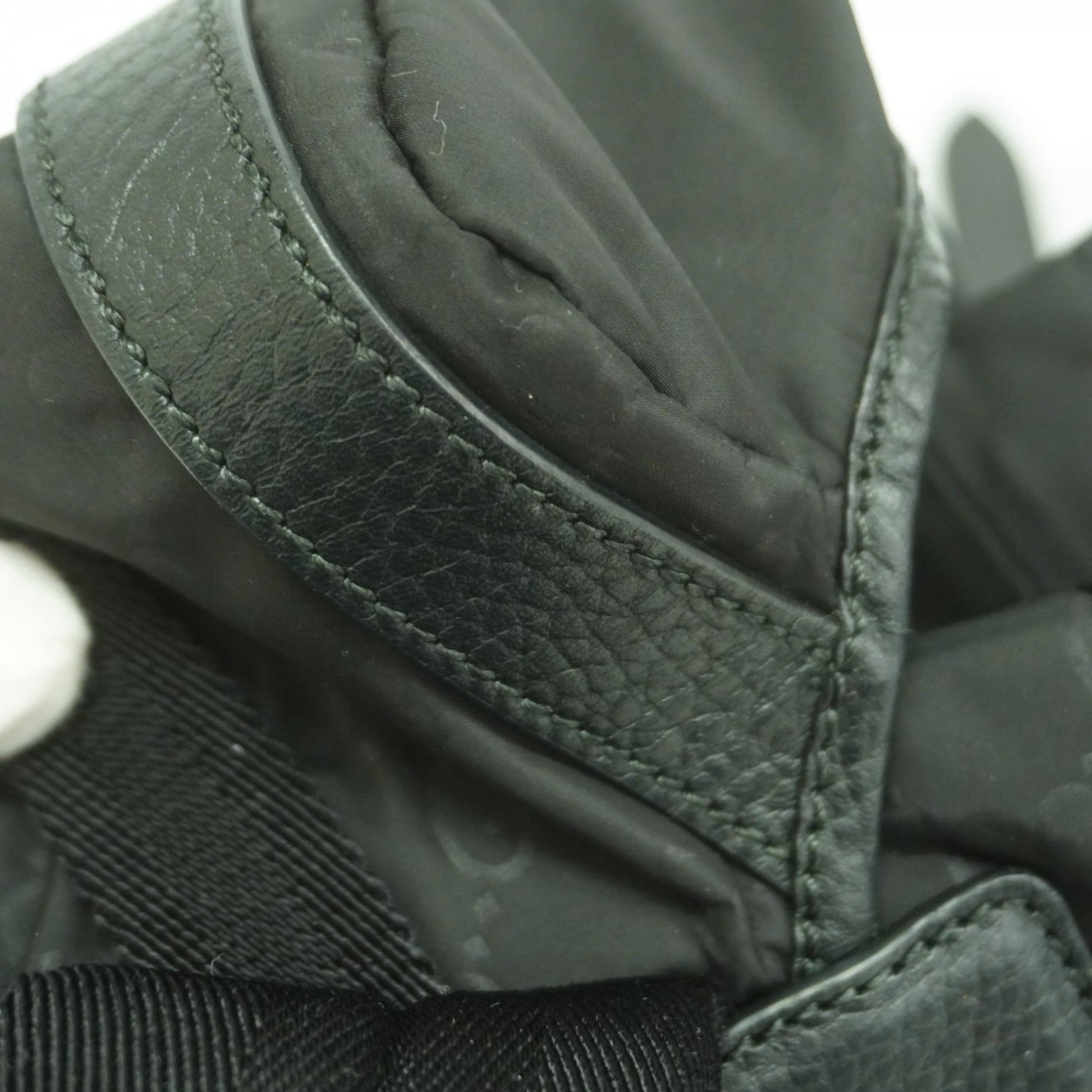 Gucci Black Nylon Backpack