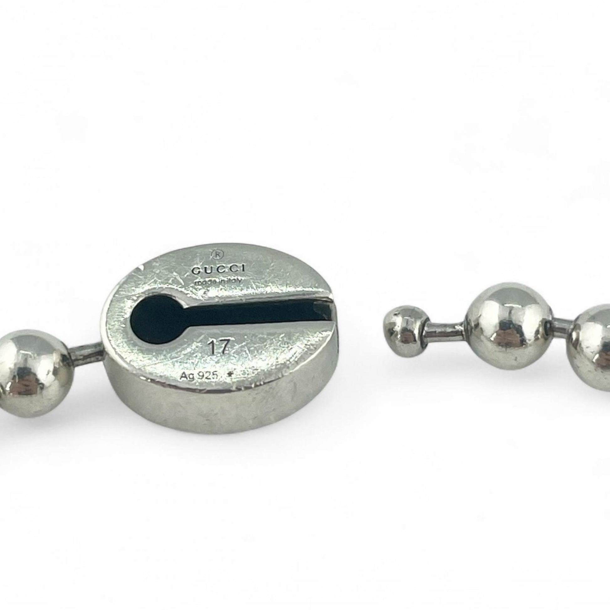 Gucci Green Charm Bracelet