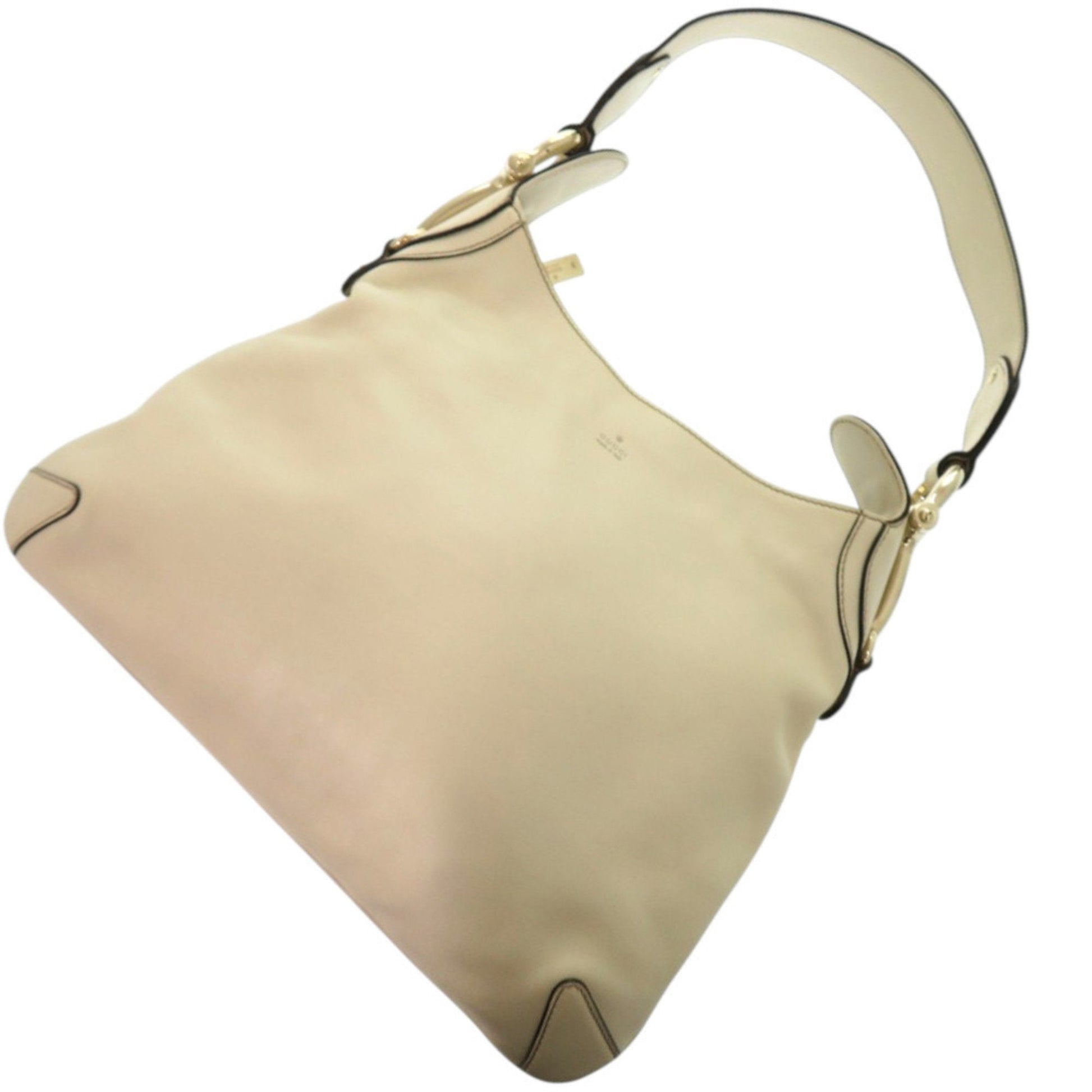 Gucci Ivory Leather Shoulder Bag