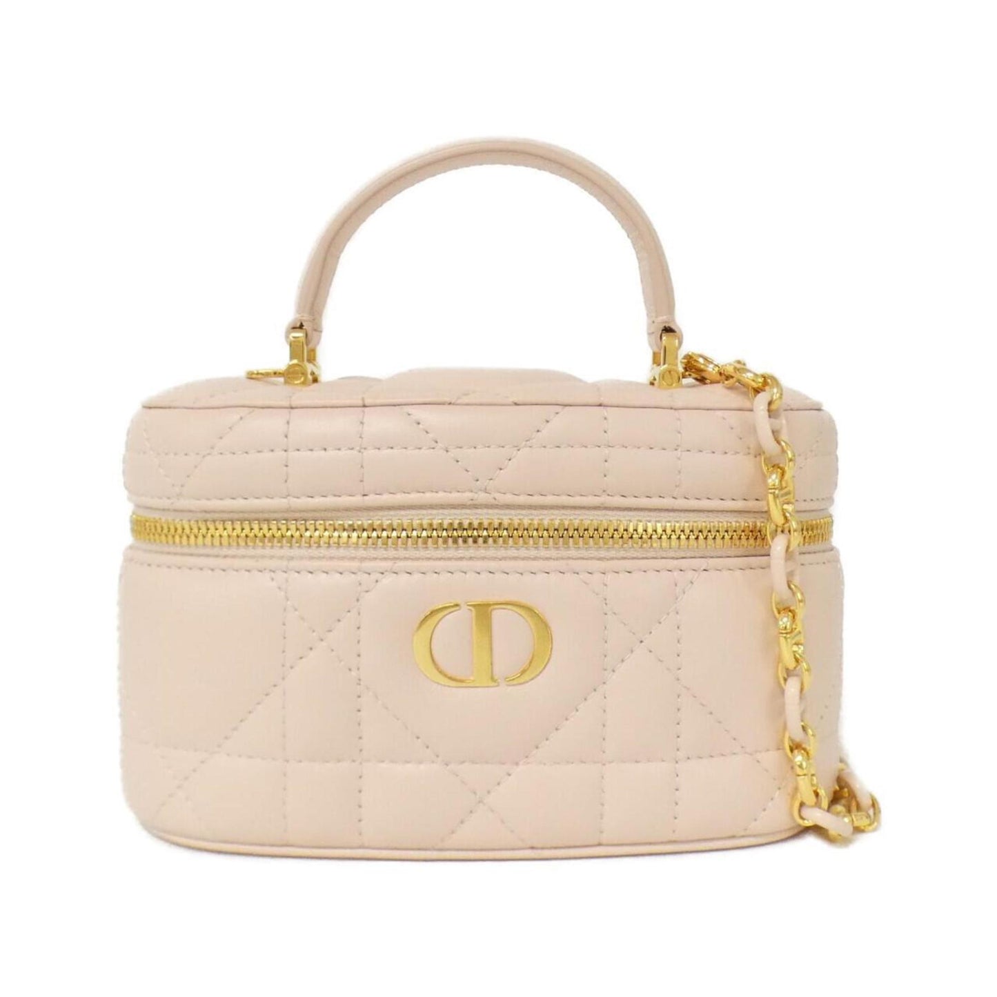Dior Handbag Christian 2 Leather Pink