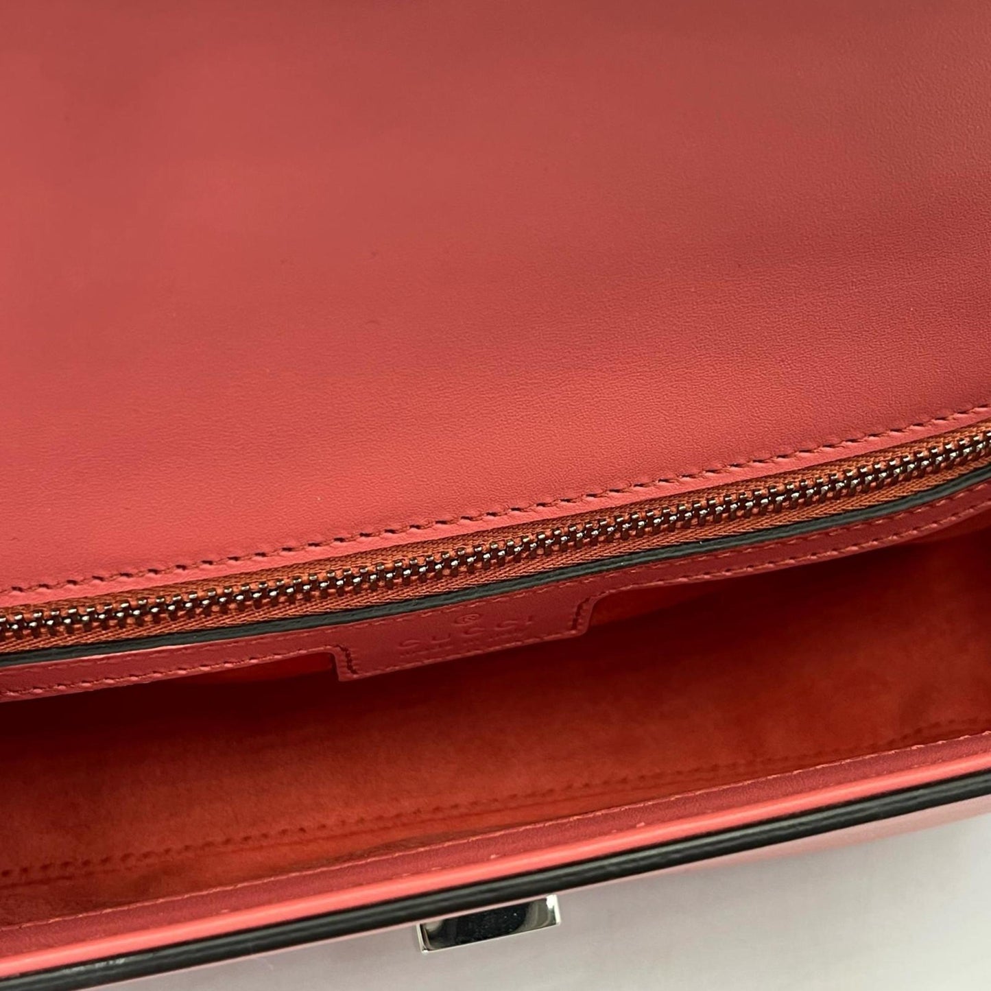 Gucci Pink Leather Shoulder Bag