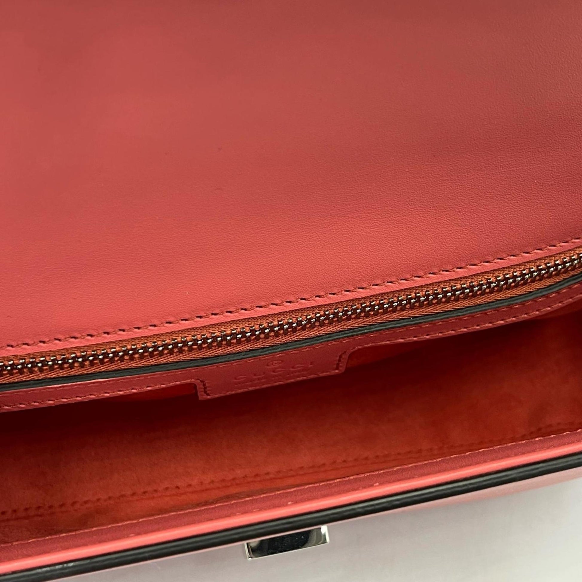 Gucci Pink Leather Shoulder Bag