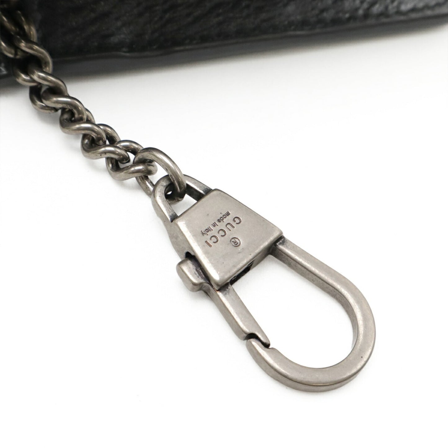 Gucci Black Denim Shoulder Bag