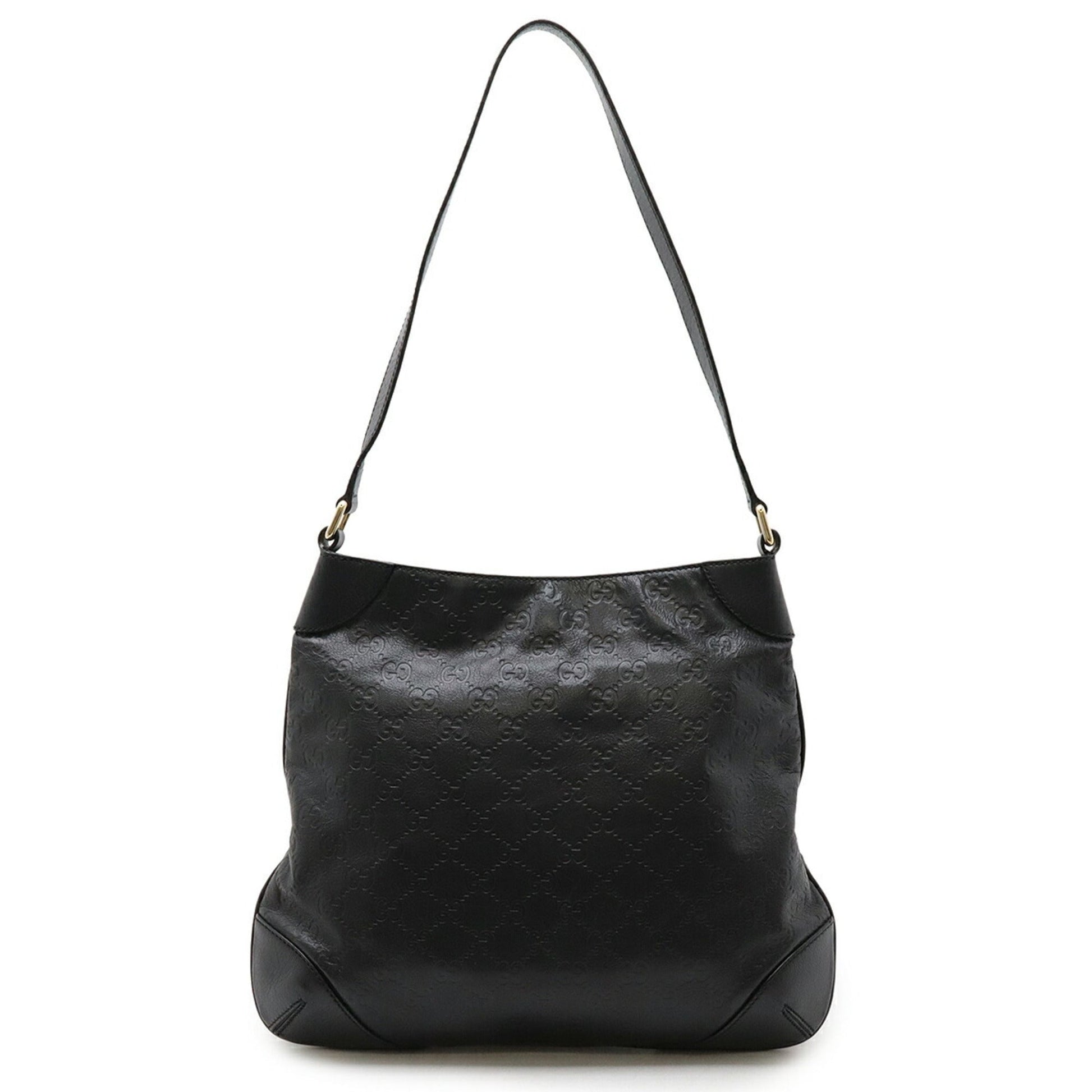 Gucci Black Leather Shoulder Bag