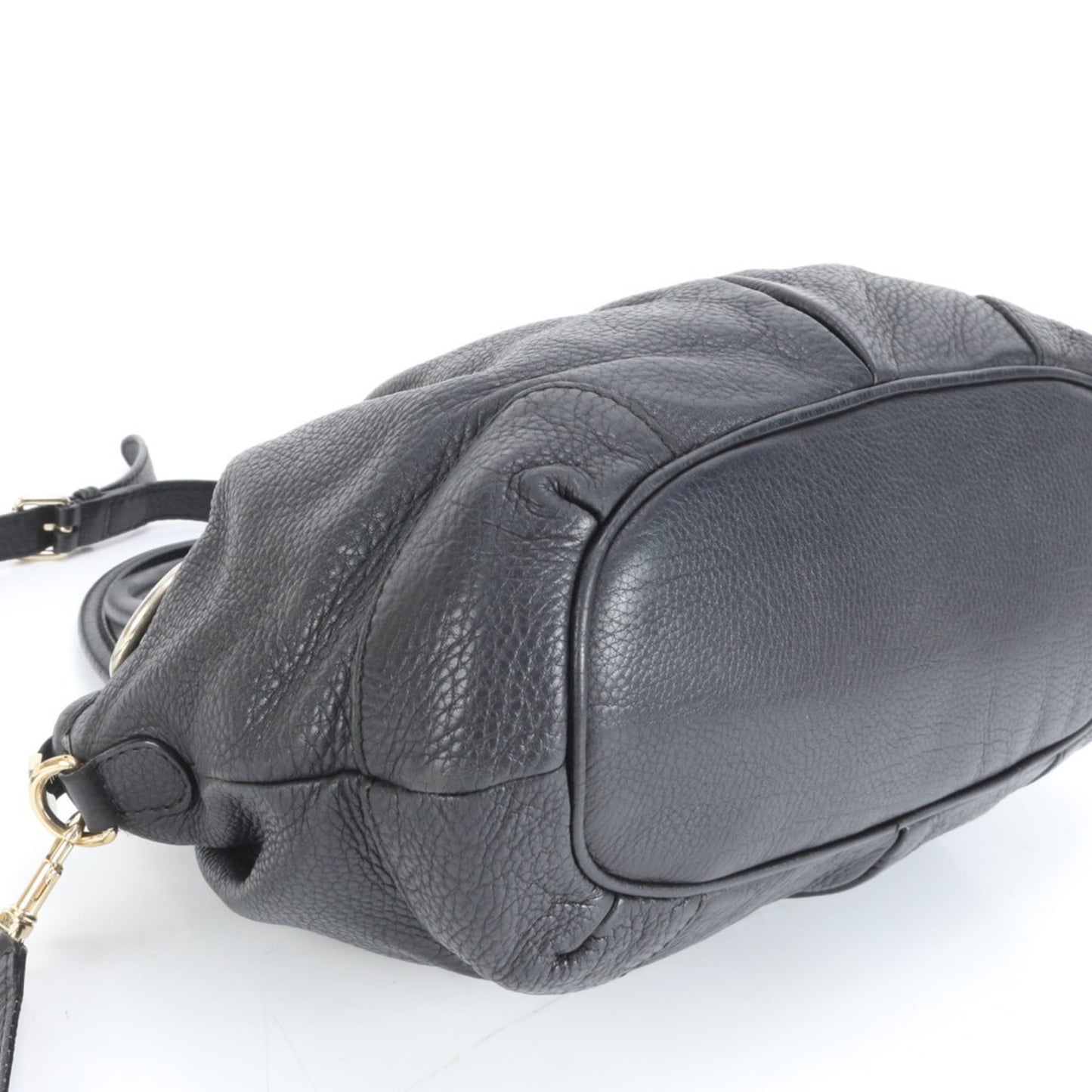 Gucci Black Leather Shoulder Bag