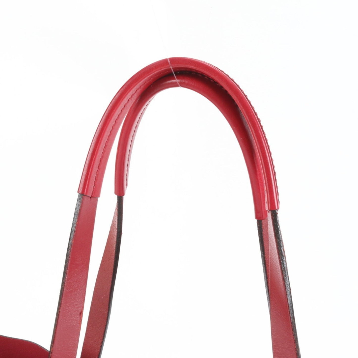 Gucci Red Color Leather Pouch Shoulder Bag