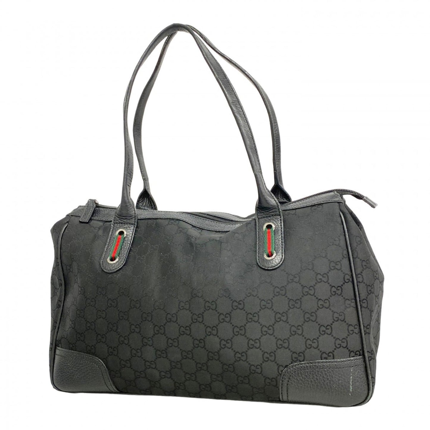 Gucci Black Nylon Handbag