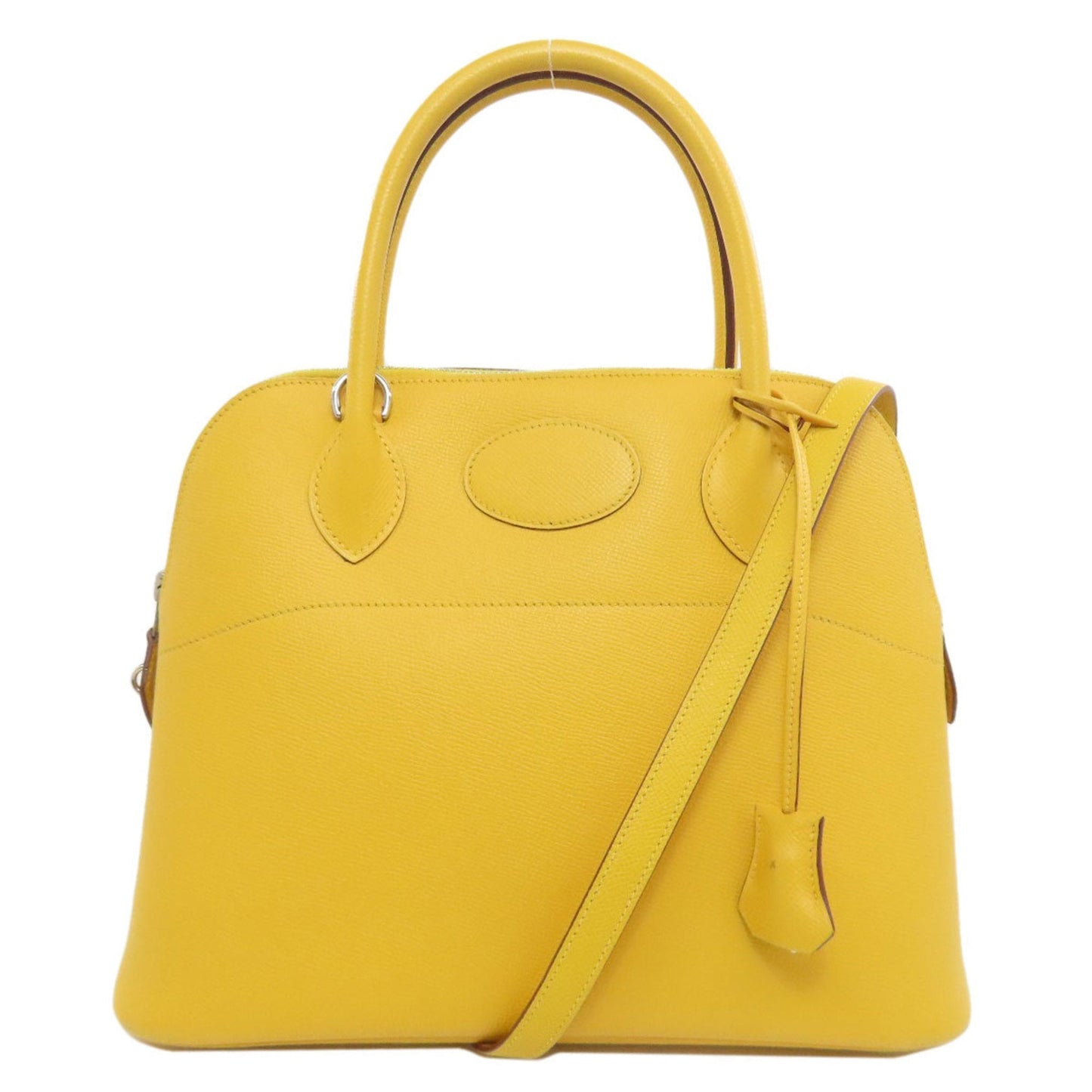 Hermes Epsom Tote Bag Leather Yellow