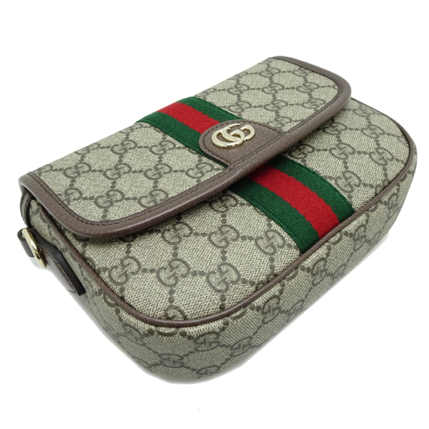 Gucci Beige Gg Supreme Shoulder Bag