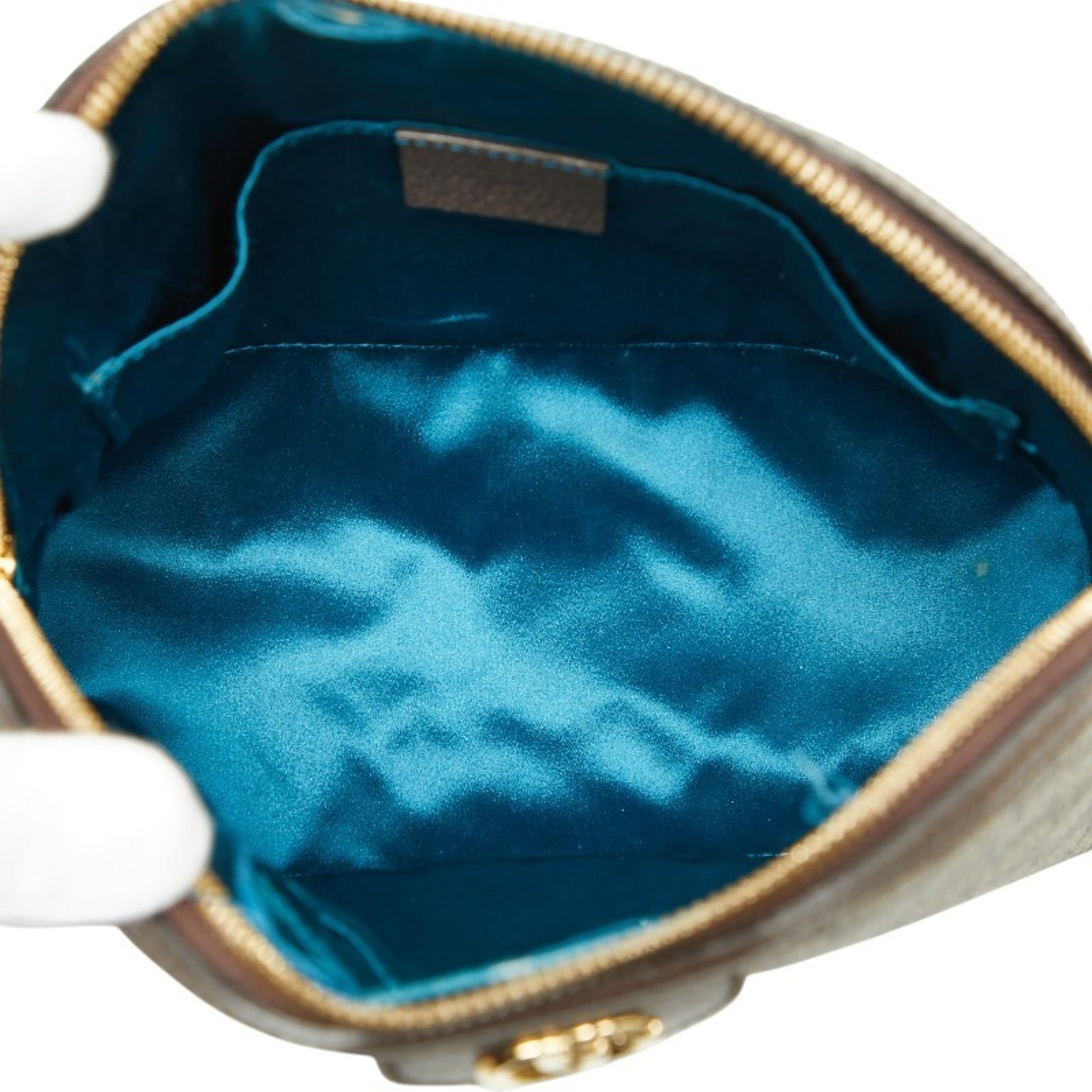 Gucci Beige Brown Suede Leather Shoulder Bag