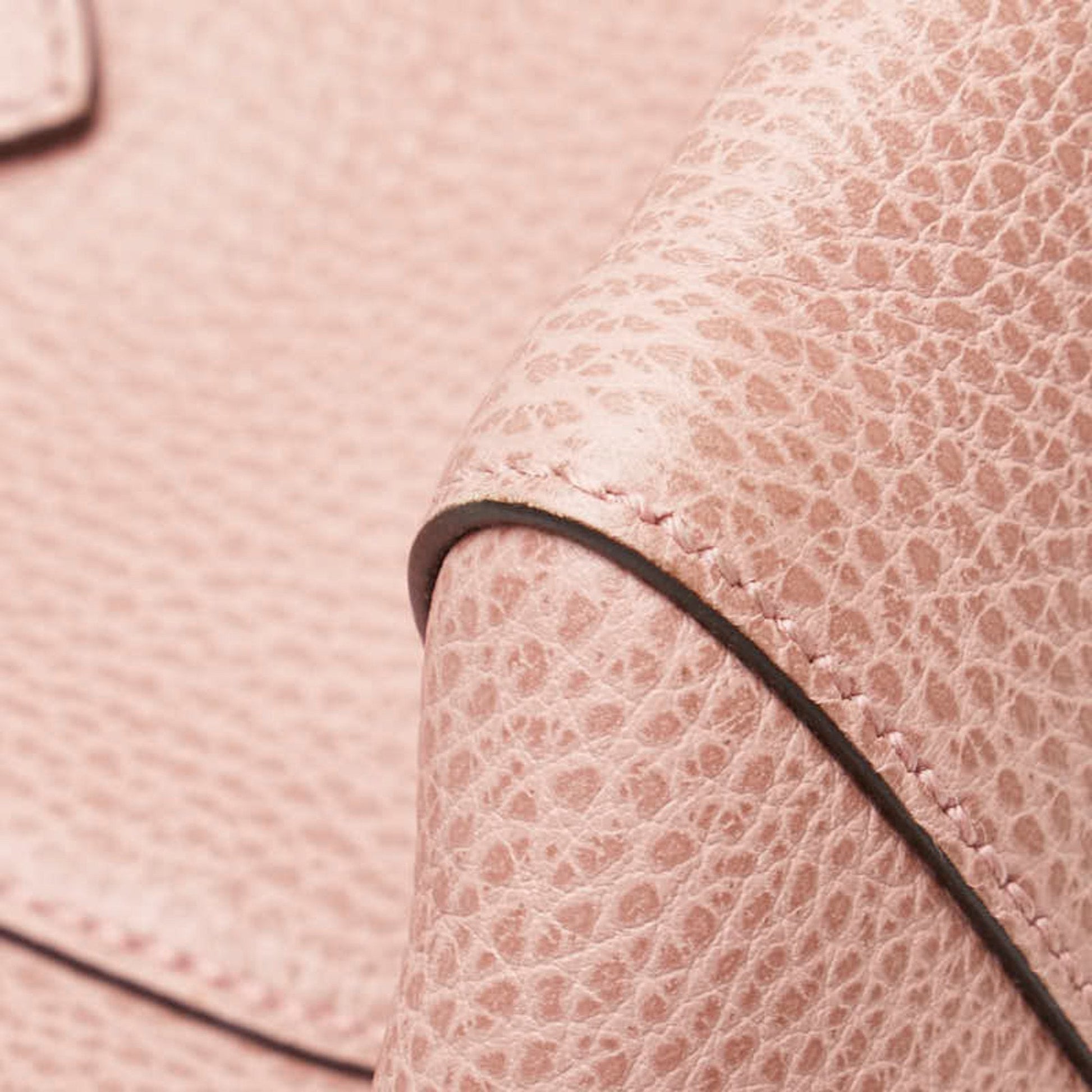Gucci Pink Leather Shoulder Bag Tote Bag