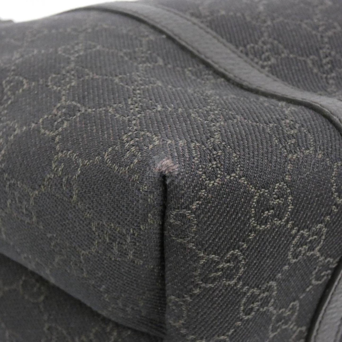 Gucci Brown Denim Handbag