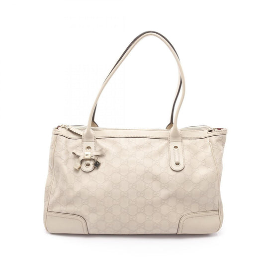 Gucci Beige Leather Tote Bag
