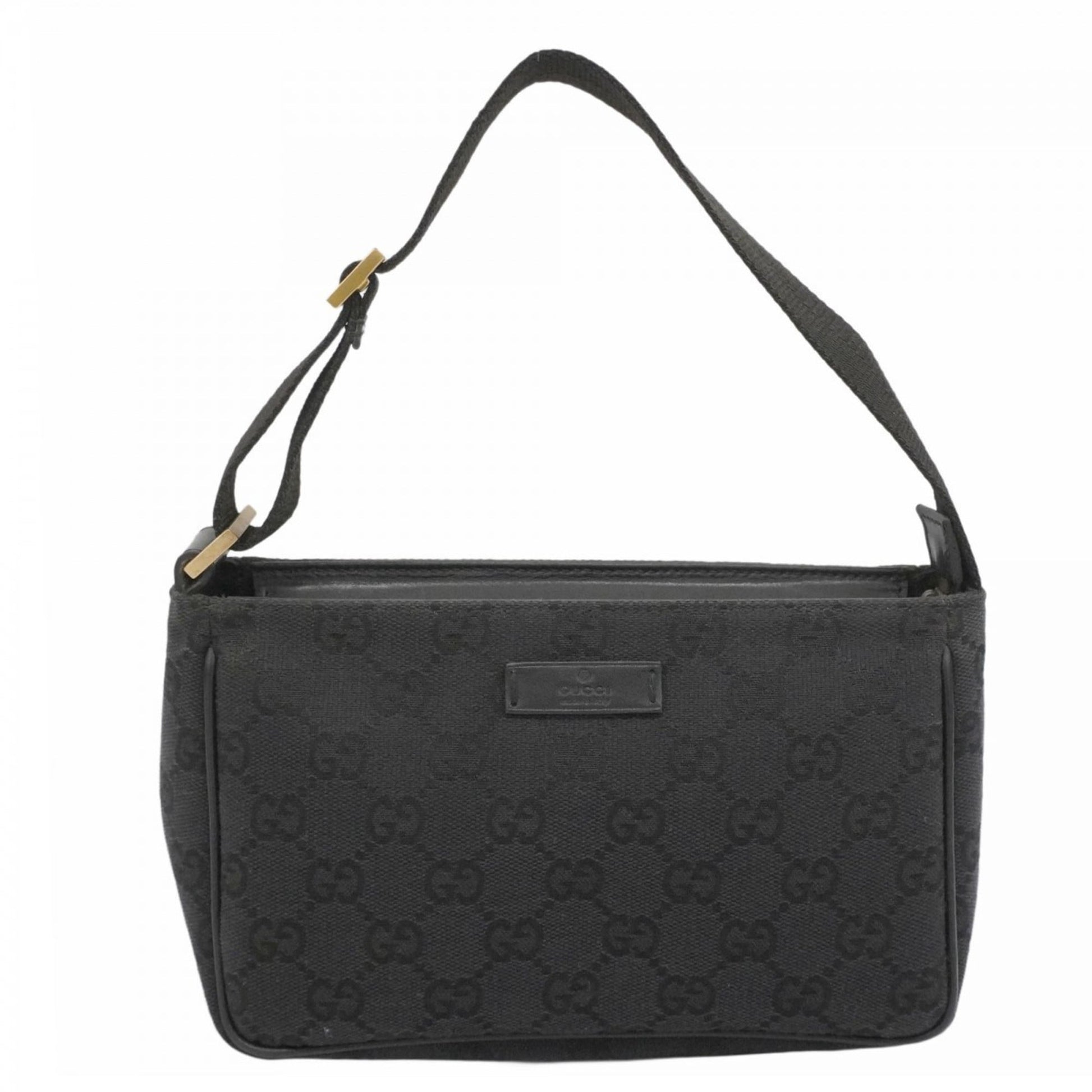 Gucci Black Canvas Pouch