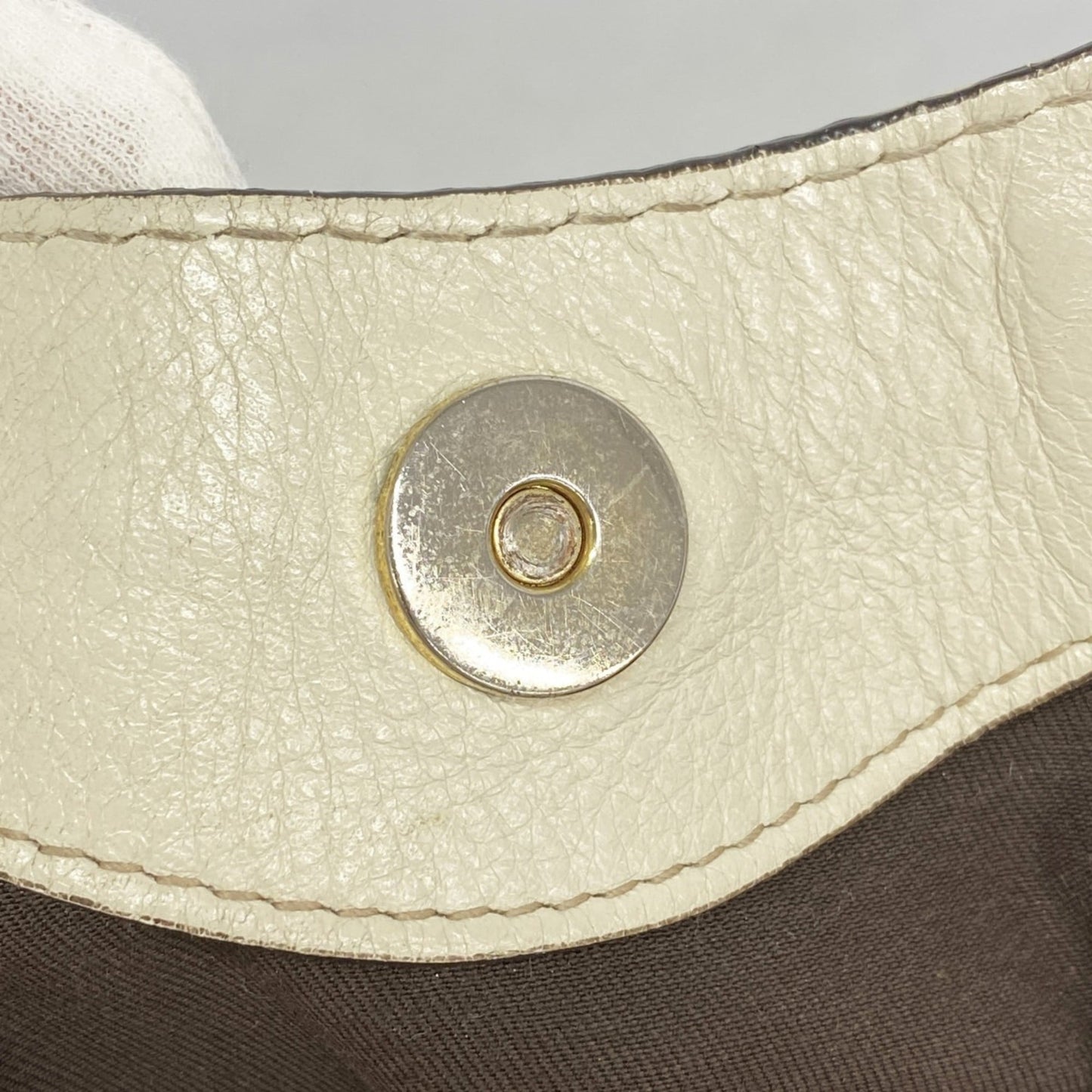 Gucci Brown Canvas Tote Bag