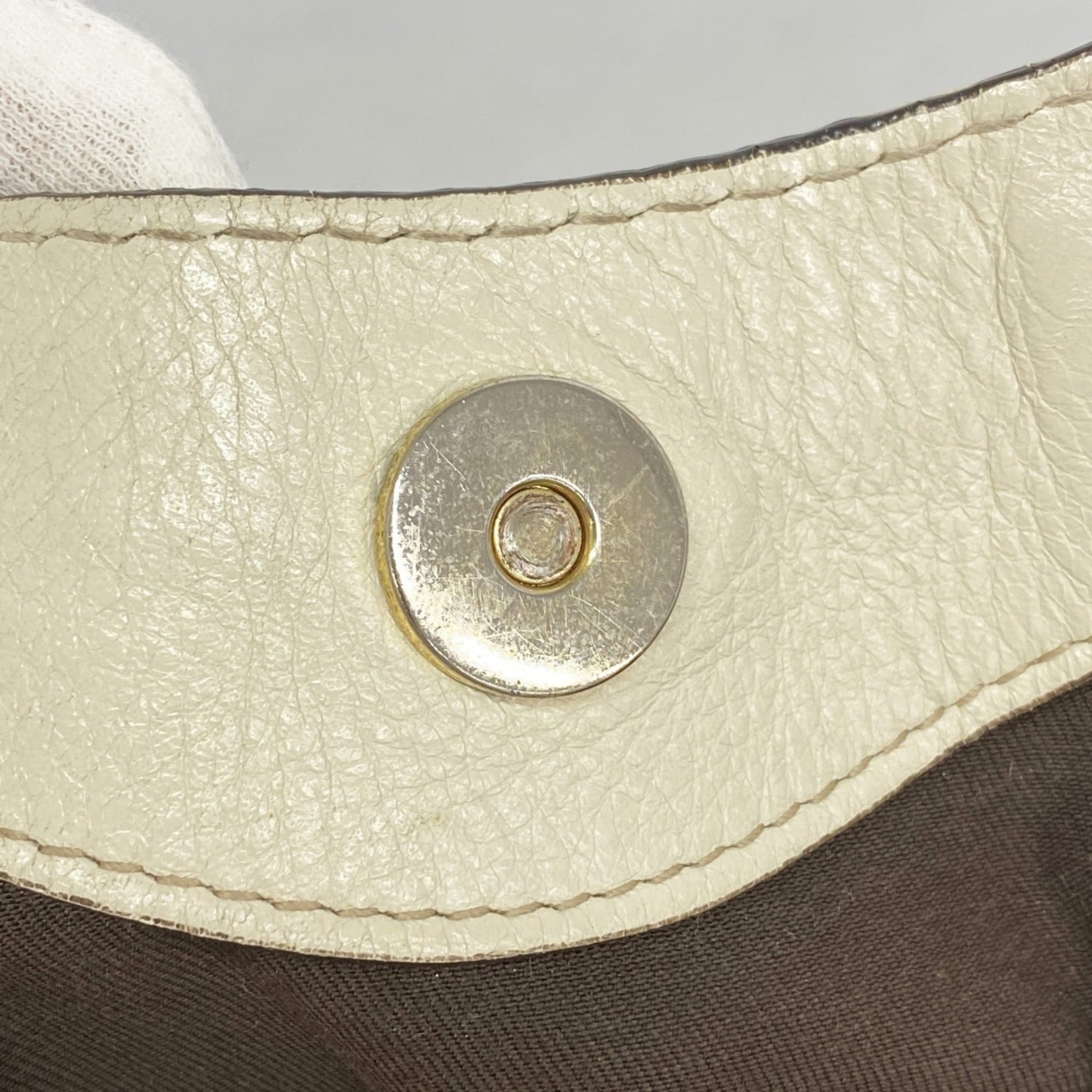Gucci Brown Canvas Tote Bag
