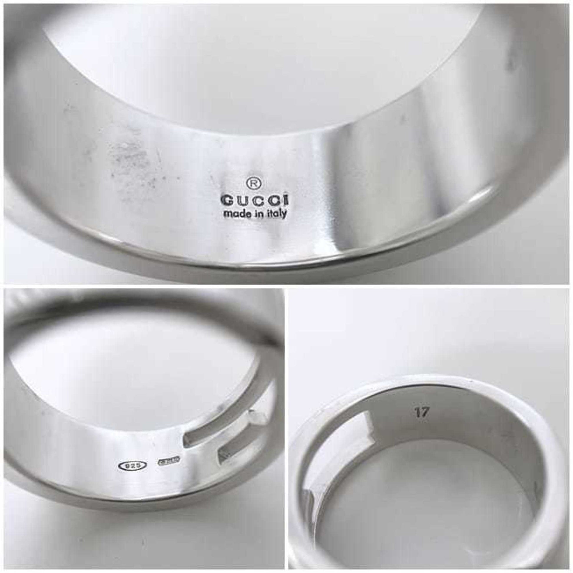 Gucci Silver 925 Band Ring