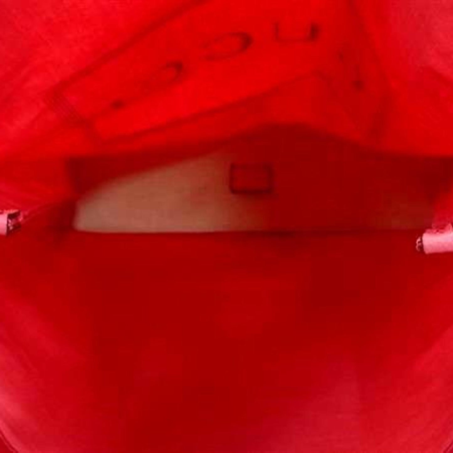 Gucci Pink Pvc Handbag Shoulder Bag Tote Bag